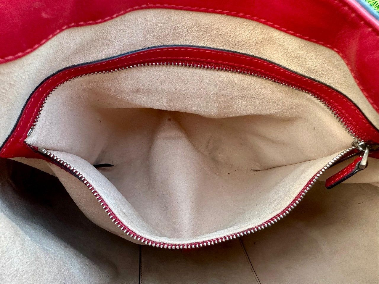 Gucci Authentic Gucci Dionysus Embroidered Leather Medium Hobo Bag Size ONE SIZE - 13 Thumbnail