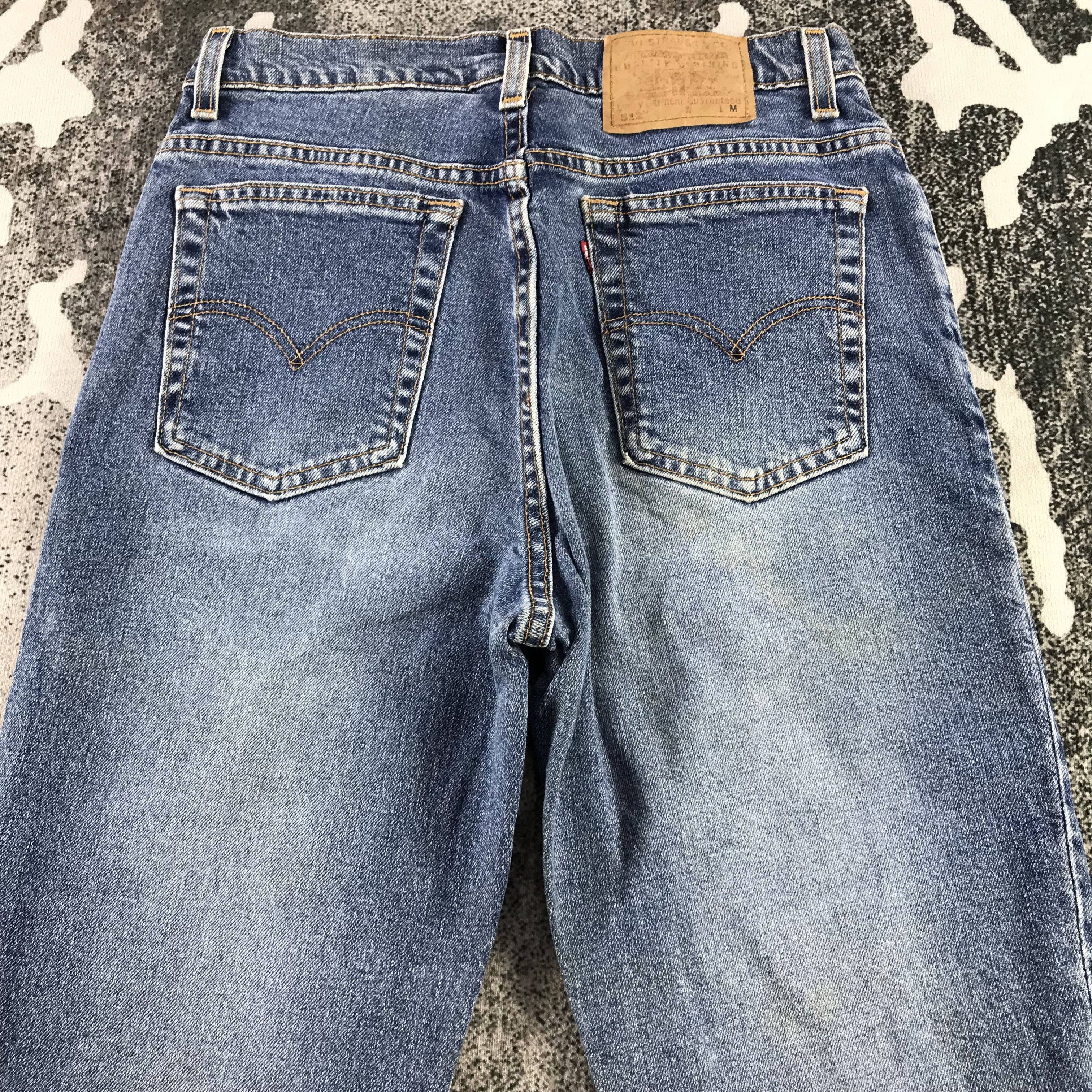 Levi's Vintage Levis 512 Jeans Slim Fit Jeans Size US 28 / EU 44 - 4 Thumbnail
