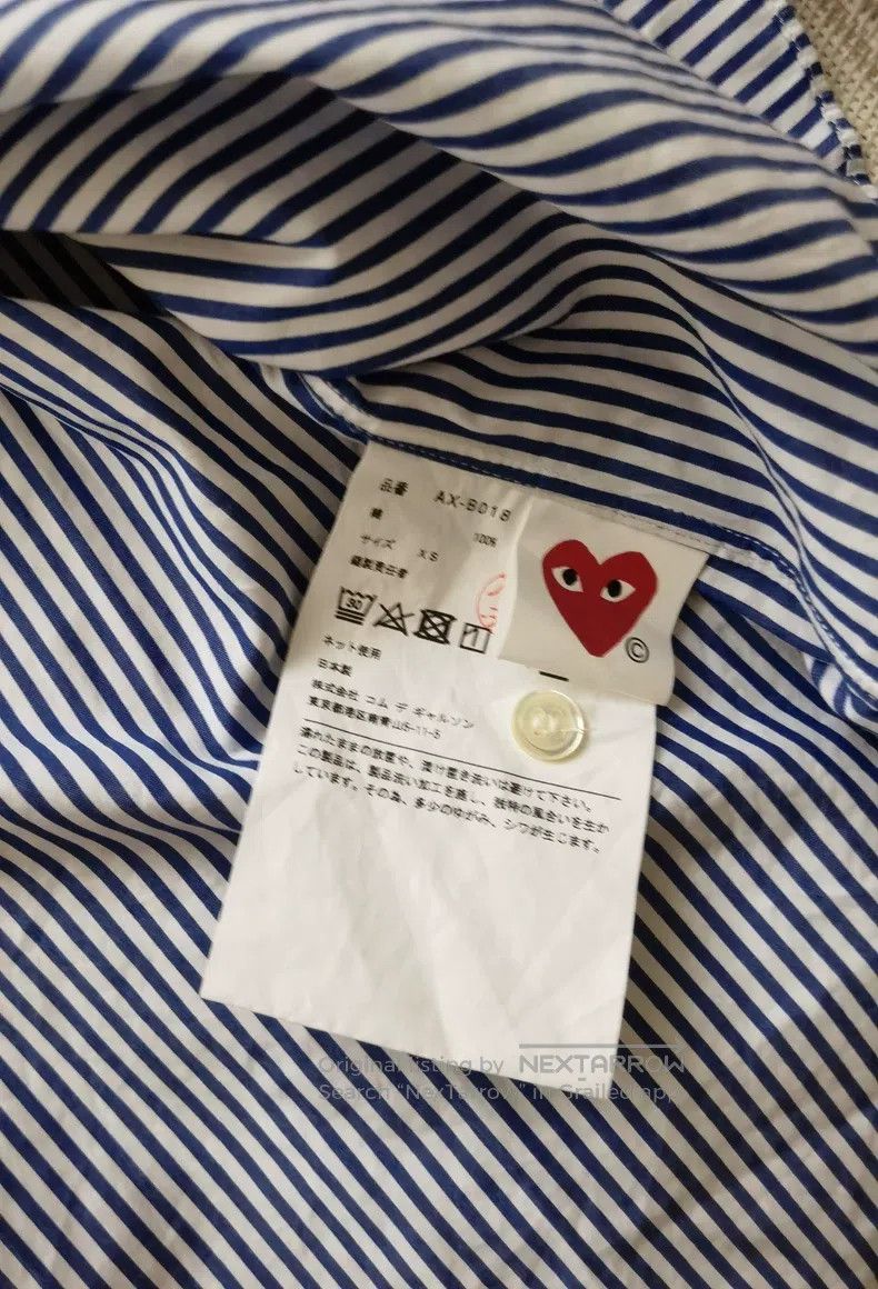 Comme des Garcons Comme Des Garcons Striped Shirt Size XS / US 0-2 / IT 36-38 - 4 Thumbnail