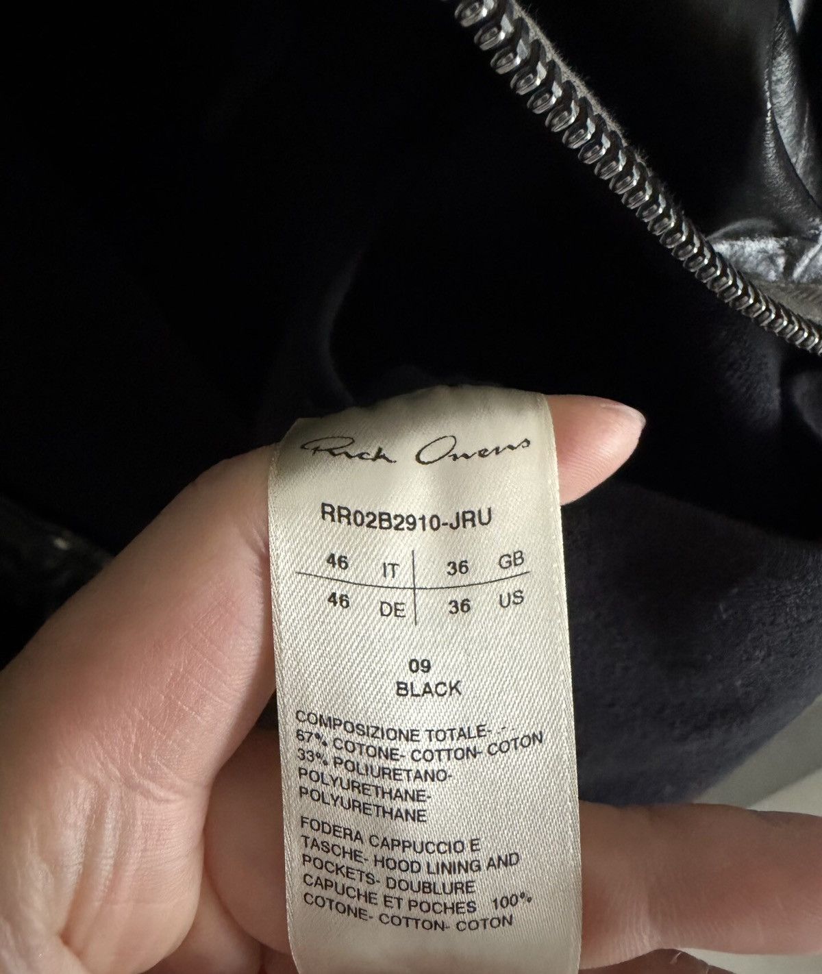Rick Owens Rick Owens Full-Zip Shark Head Black Patent Leather Jacket Size US S / EU 44-46 / 1 - 3 Thumbnail