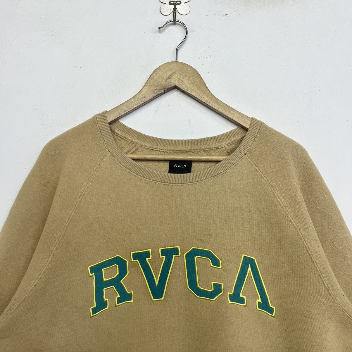 RVCA RVCA Balanced Crew neck Embriodery Logo Loose Fit Sweatshirt Size US L / EU 52-54 / 3 - 3 Thumbnail