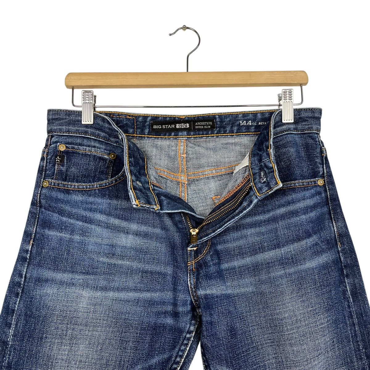 Big Star Vintage Big Star Selvedge Denim Jeans Size US 30 / EU 46 - 16 Thumbnail