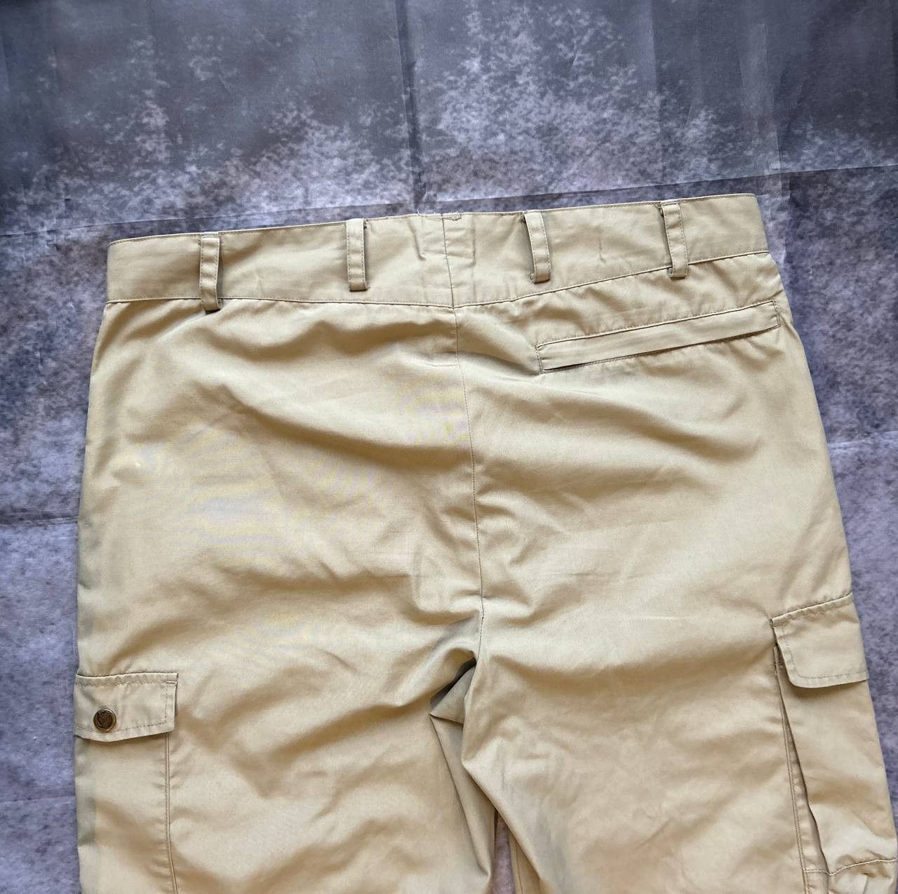Fjallraven Fjälläven Cargo Pants 50/ Beige Outdoor Trousers Size US 34 / EU 50 - 7 Thumbnail