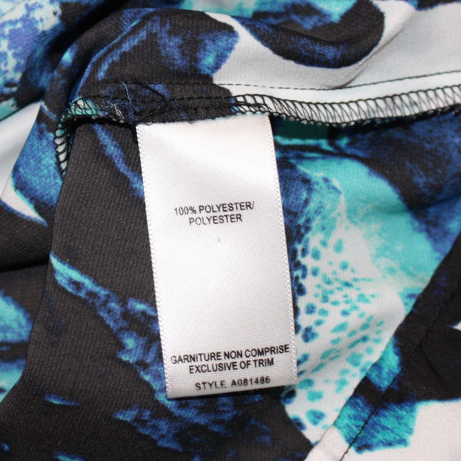 Other Chic by Jacob Floral Maxi Dress in Blue Colors size M NWOT Size M / US 6-8 / IT 42-44 - 6 Thumbnail