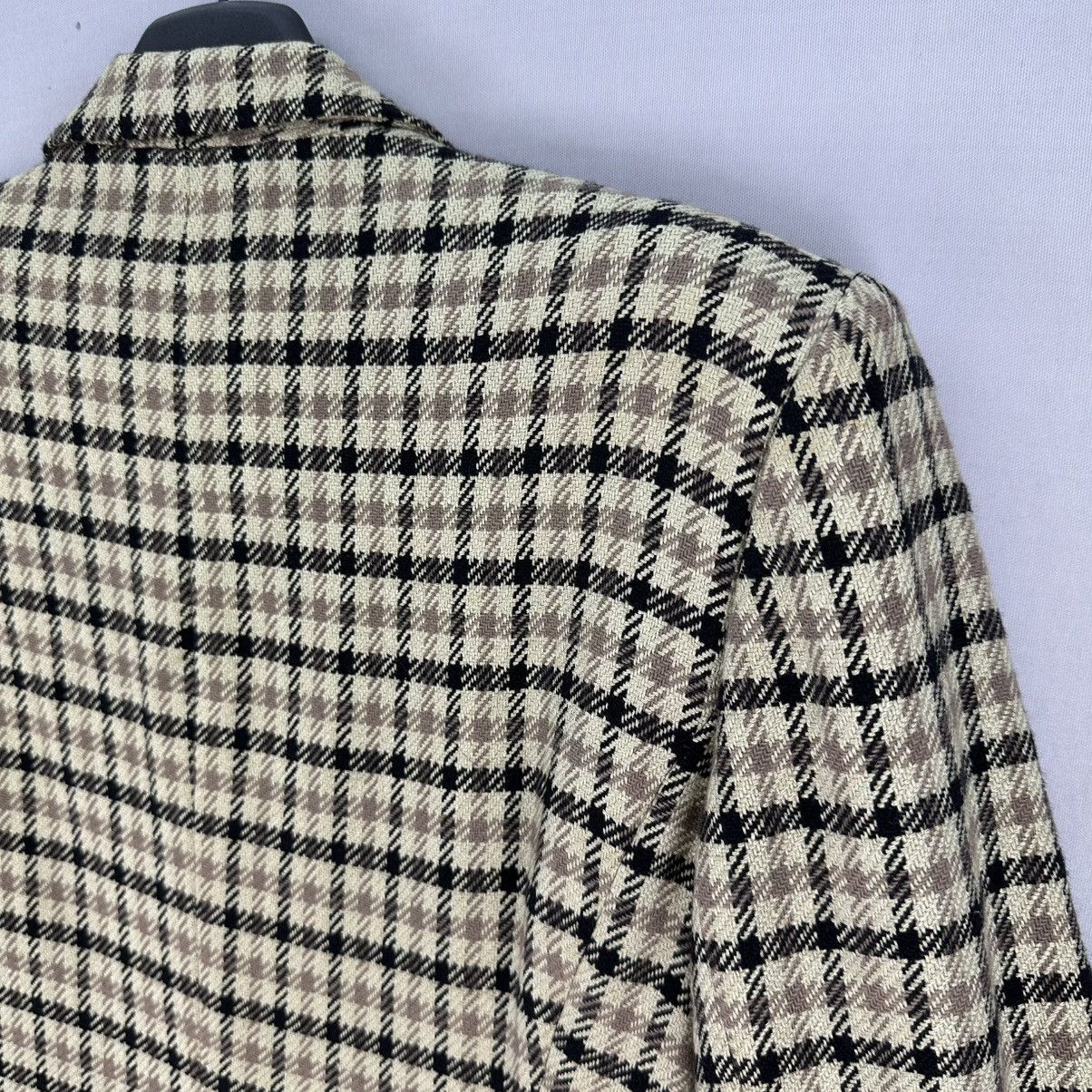 yoshie inaba Vintage 90's Yoshie Inaba Wool Coat Jacket Double Breasted Size M / US 6-8 / IT 42-44 - 5 Thumbnail