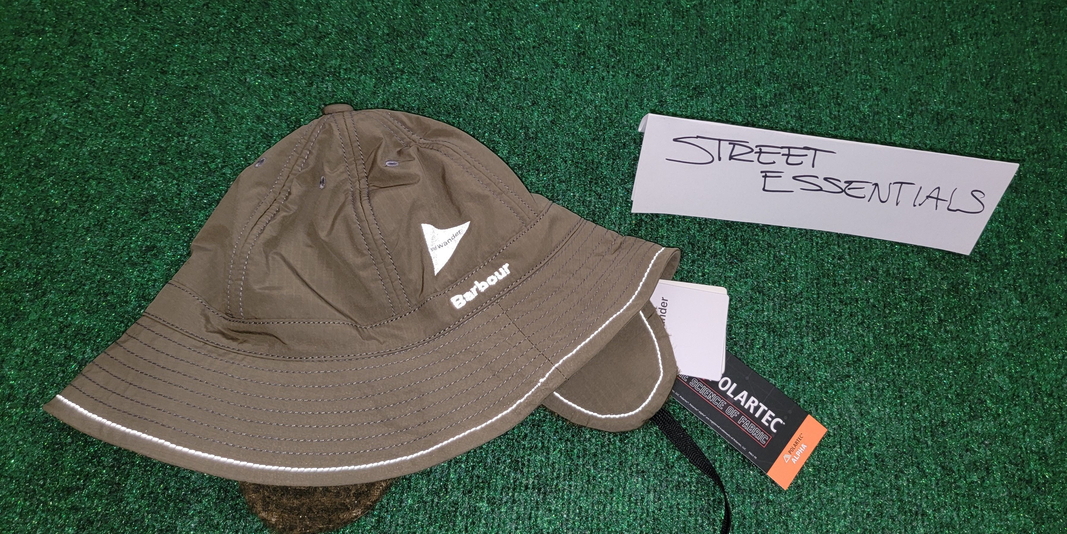 And Wander × Barbour Barbour x and wander bucket hat size s/m Size ONE SIZE - 5 Thumbnail