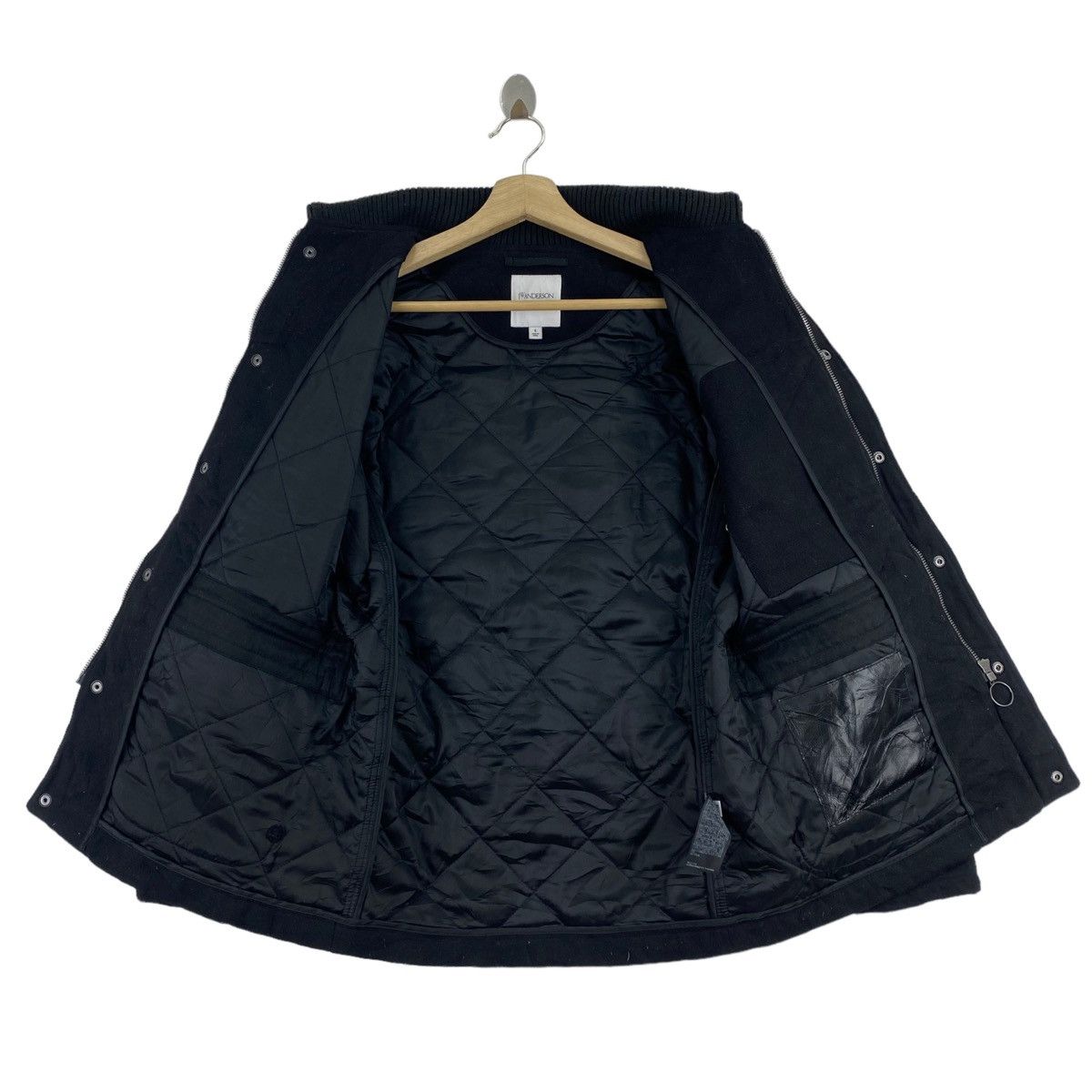 JW Anderson × Uniqlo JW ANDERSON x UNIQLO Japan Multi Pockets Black Wool Coat Size US S / EU 44-46 / 1 - 5 Thumbnail