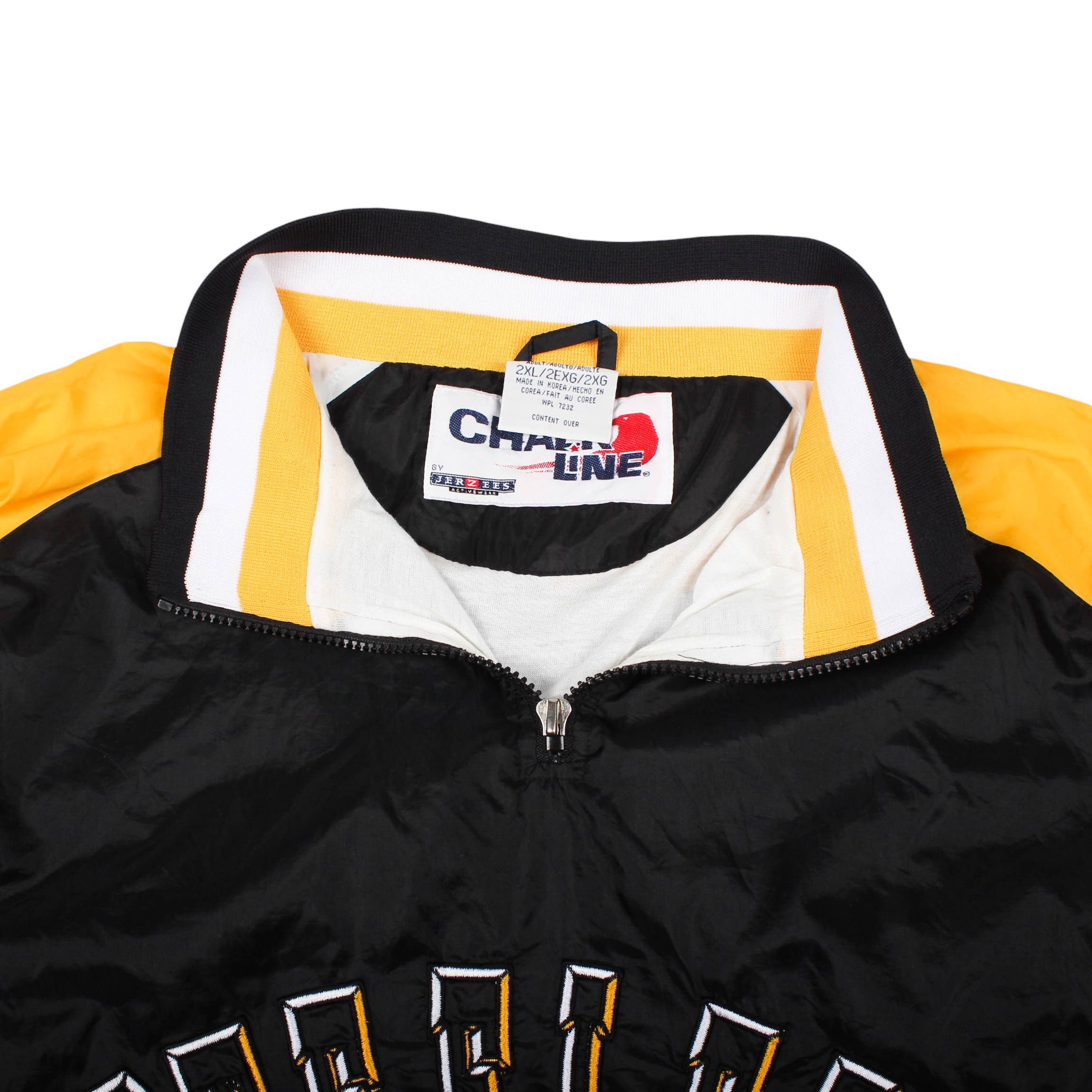 Chalk Line Pittsburgh Steelers Jacket Chalk Line 1/4 Zip 90s NFL Size US XXL / EU 58 / 5 - 2 Thumbnail