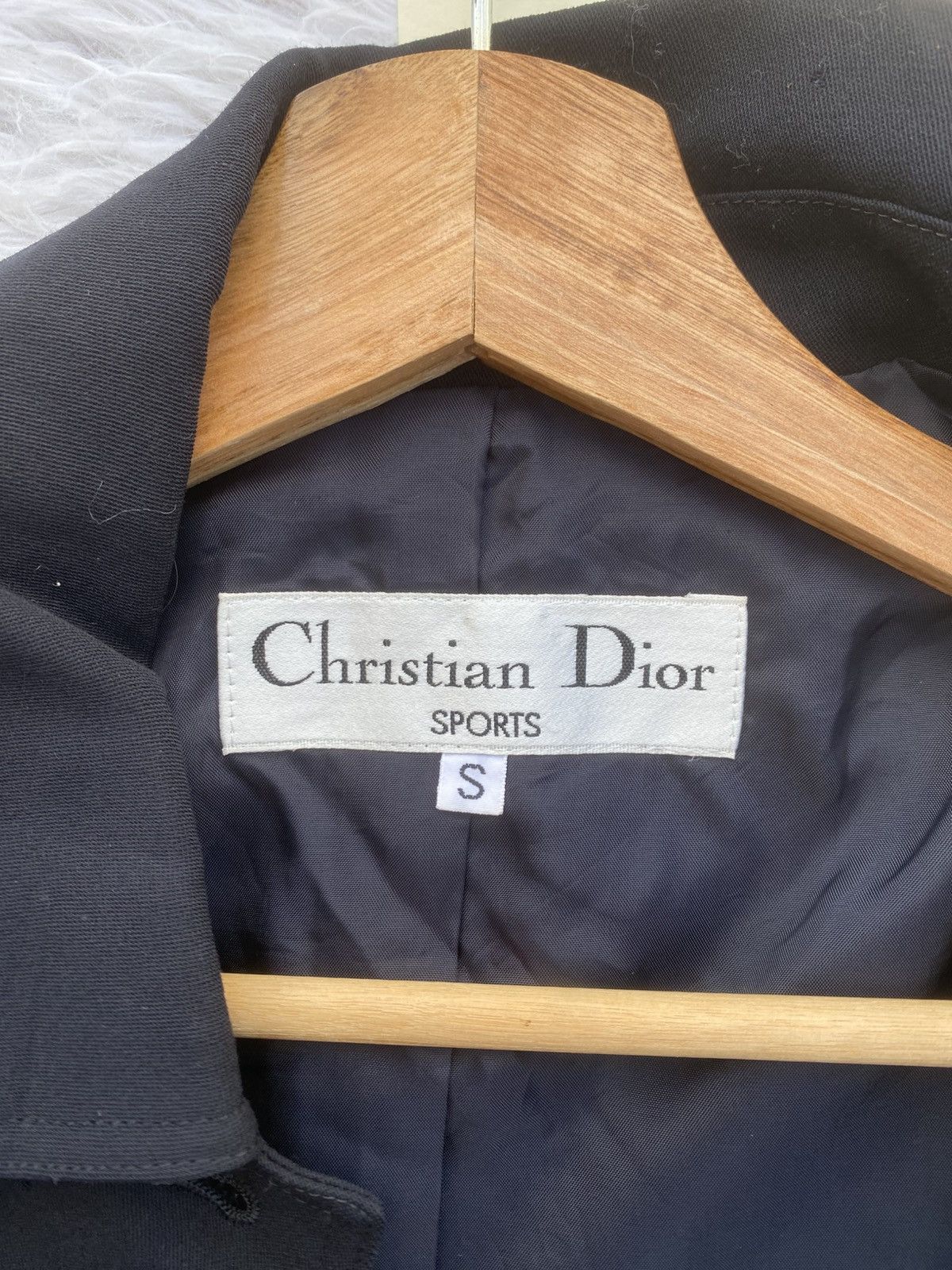 Christian Dior Monsieur Rare Vintage Christian Dior 3/4 Sleeve Blazer/ Jacket Size 36S - 12 Thumbnail