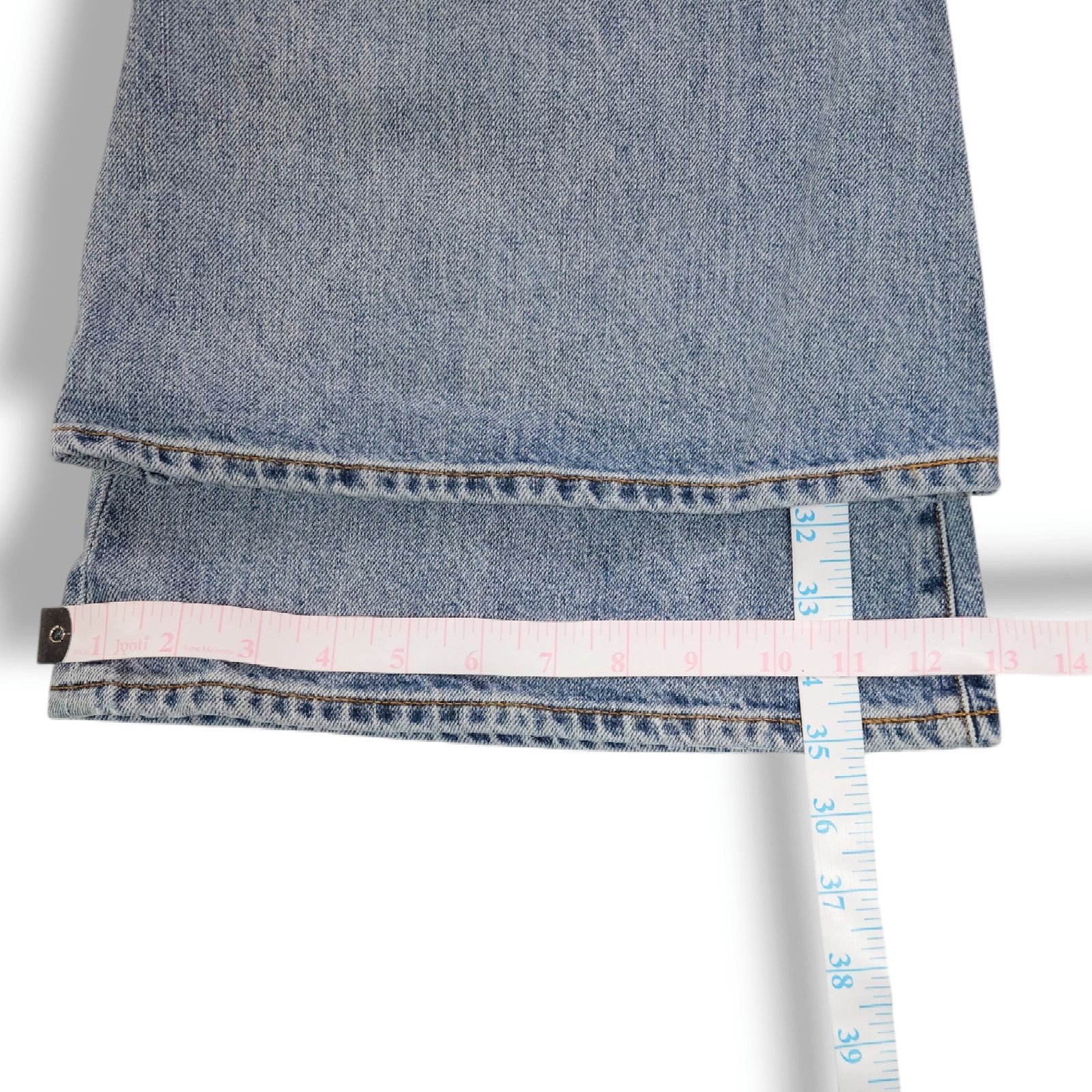 AG Adriano Goldschmied NWT Daily Blue Skye Bellbottom Flare Long Jeans Sz. 28x35 Size 28" / US 6 / IT 42 - 14 Thumbnail
