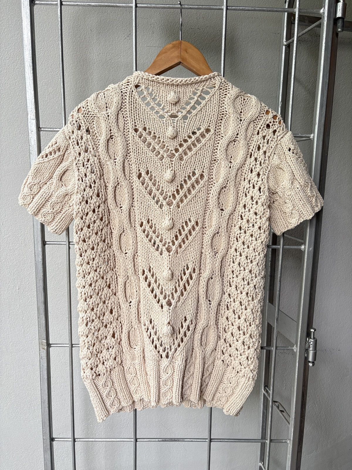 Yohji Yamamoto Yohji Yamamoto AW04 knitted blouse Size ONE SIZE - 2 Thumbnail