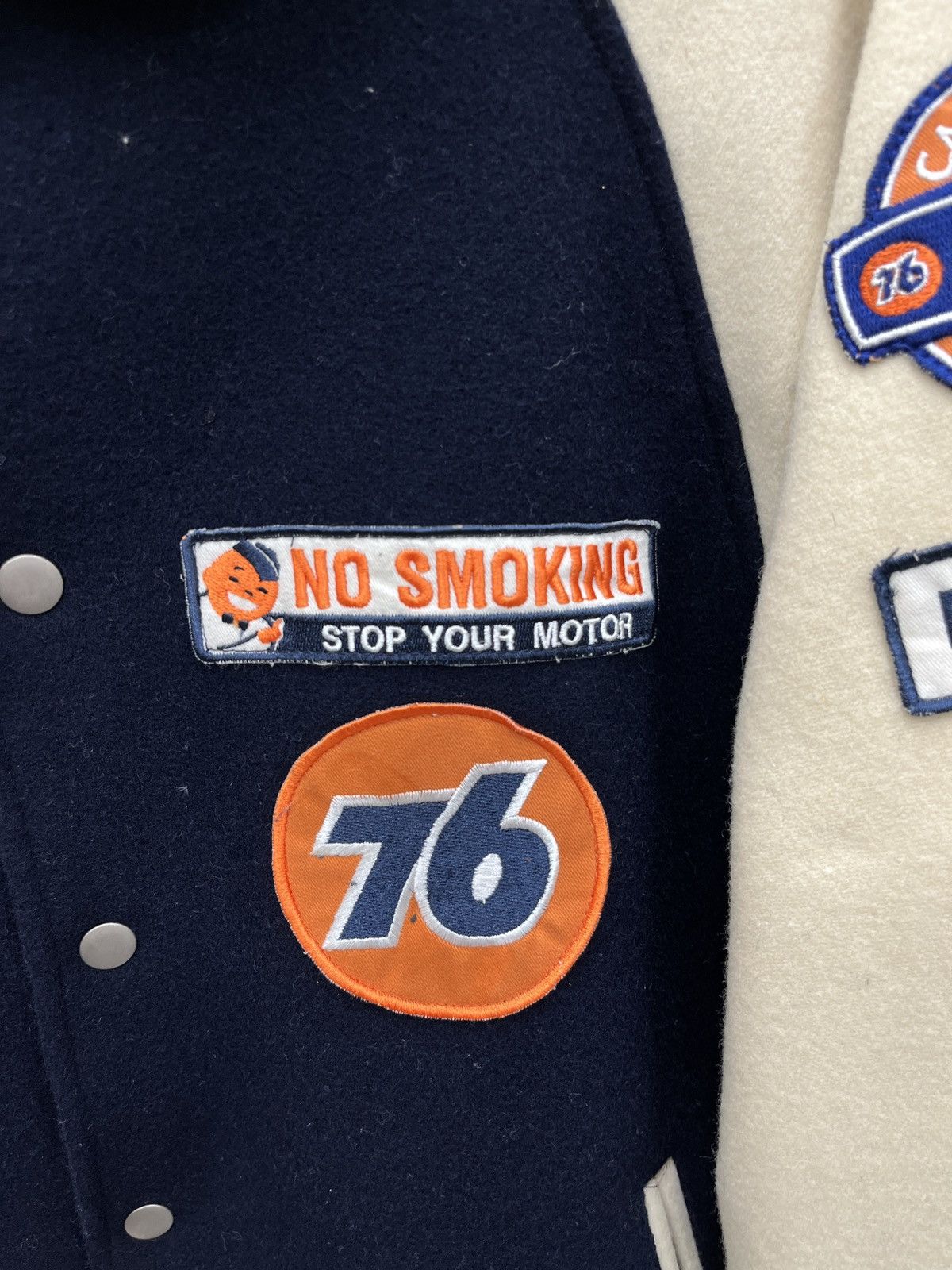 Sports Specialties 🔥🔥🔥STEALS 76 LUBRICANTS MOTOR OIL VARSITY JACKET Size US M / EU 48-50 / 2 - 14 Thumbnail