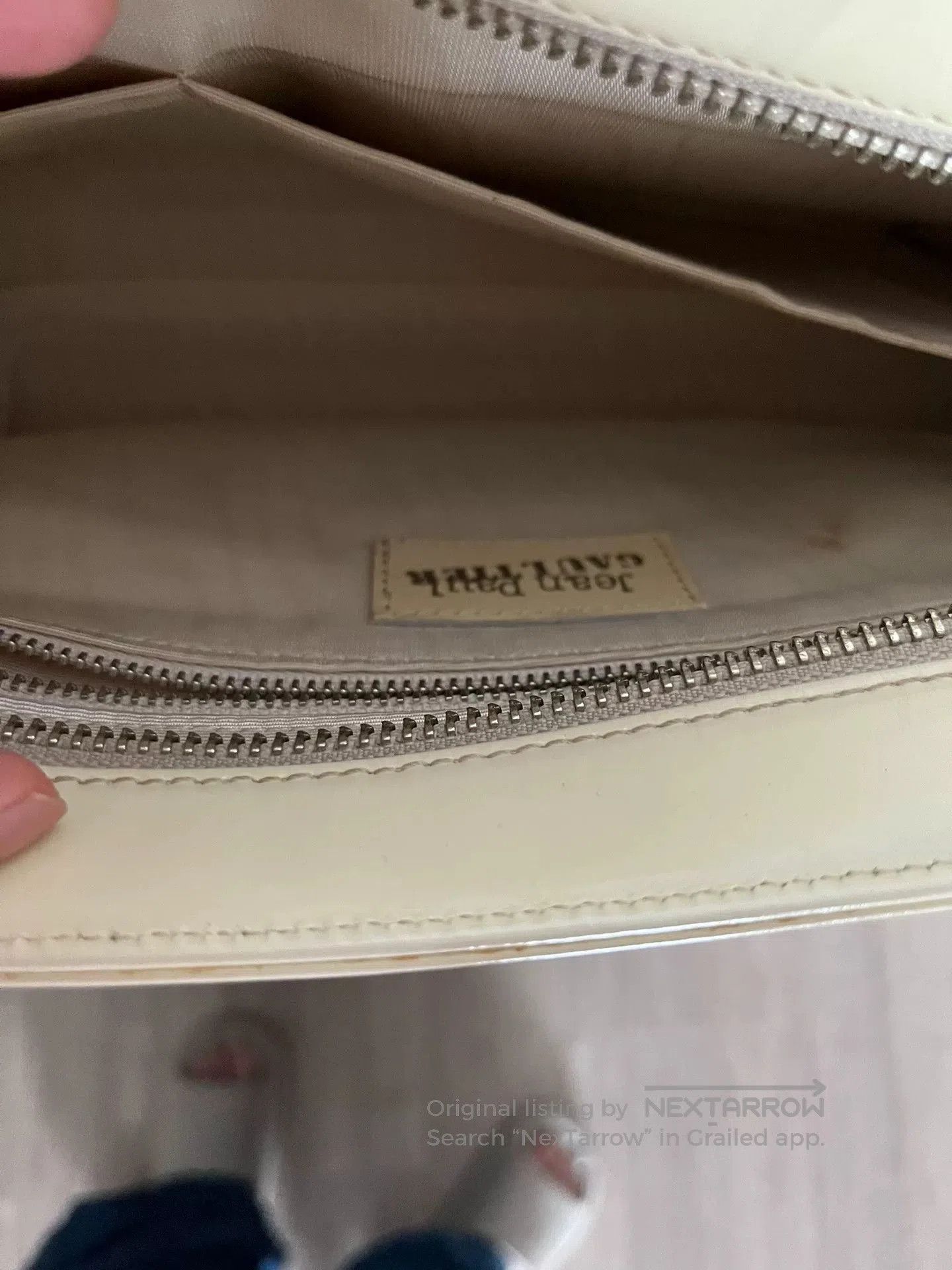 Jean Paul Gaultier Jean Paul Gaultier Beige Underarm Handbag. Size ONE SIZE - 7 Thumbnail