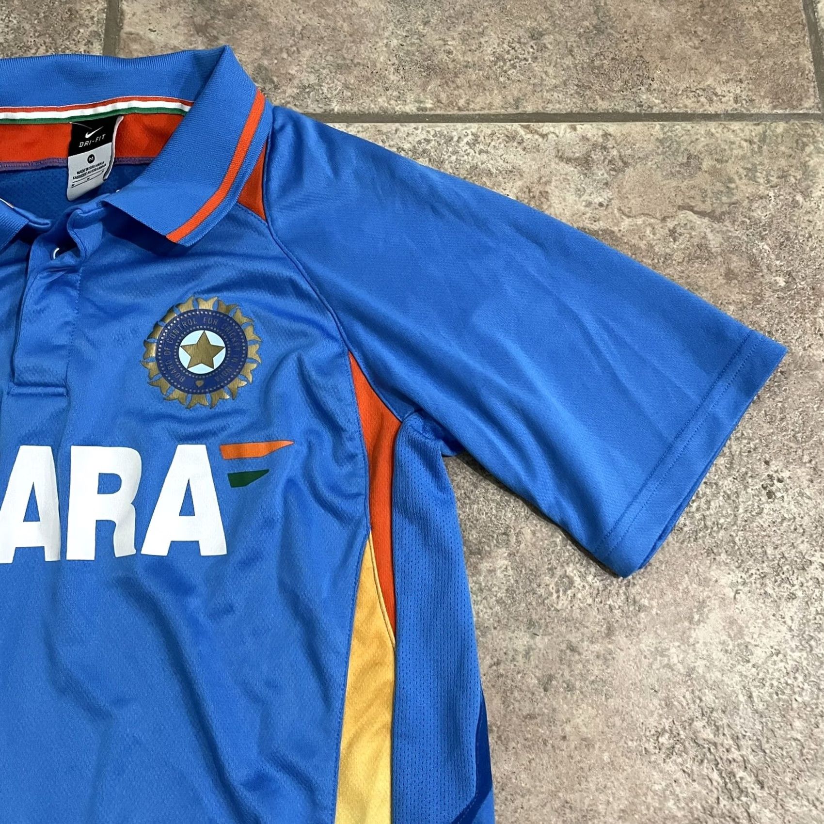 Nike Nike Dri-Fit blue Sahara polo Shirt Men's M Athletic Soccer Activewear Shirt Size US M / EU 48-50 / 2 - 2 Thumbnail