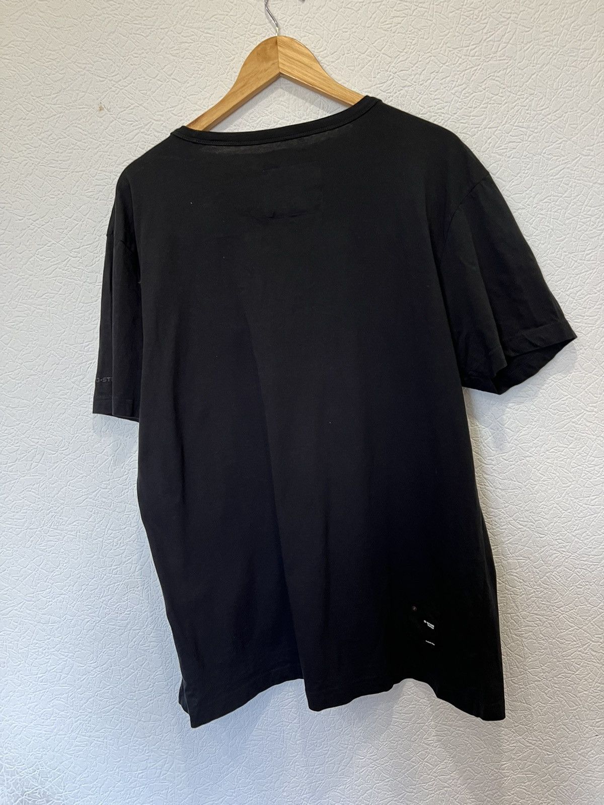 G-Star G Star Raw Black T Shirt Tee Size US XXL / EU 58 / 5 - 7 Thumbnail