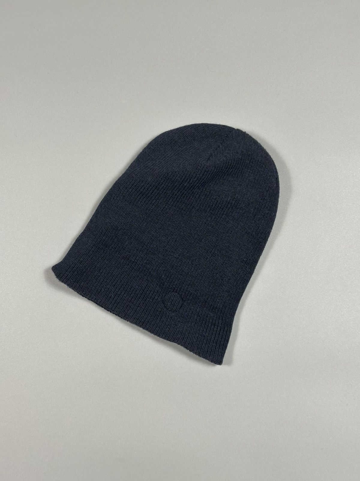 Canada Goose Canada Goose Merino Wool Navy Beanie Size ONE SIZE - 4 Thumbnail