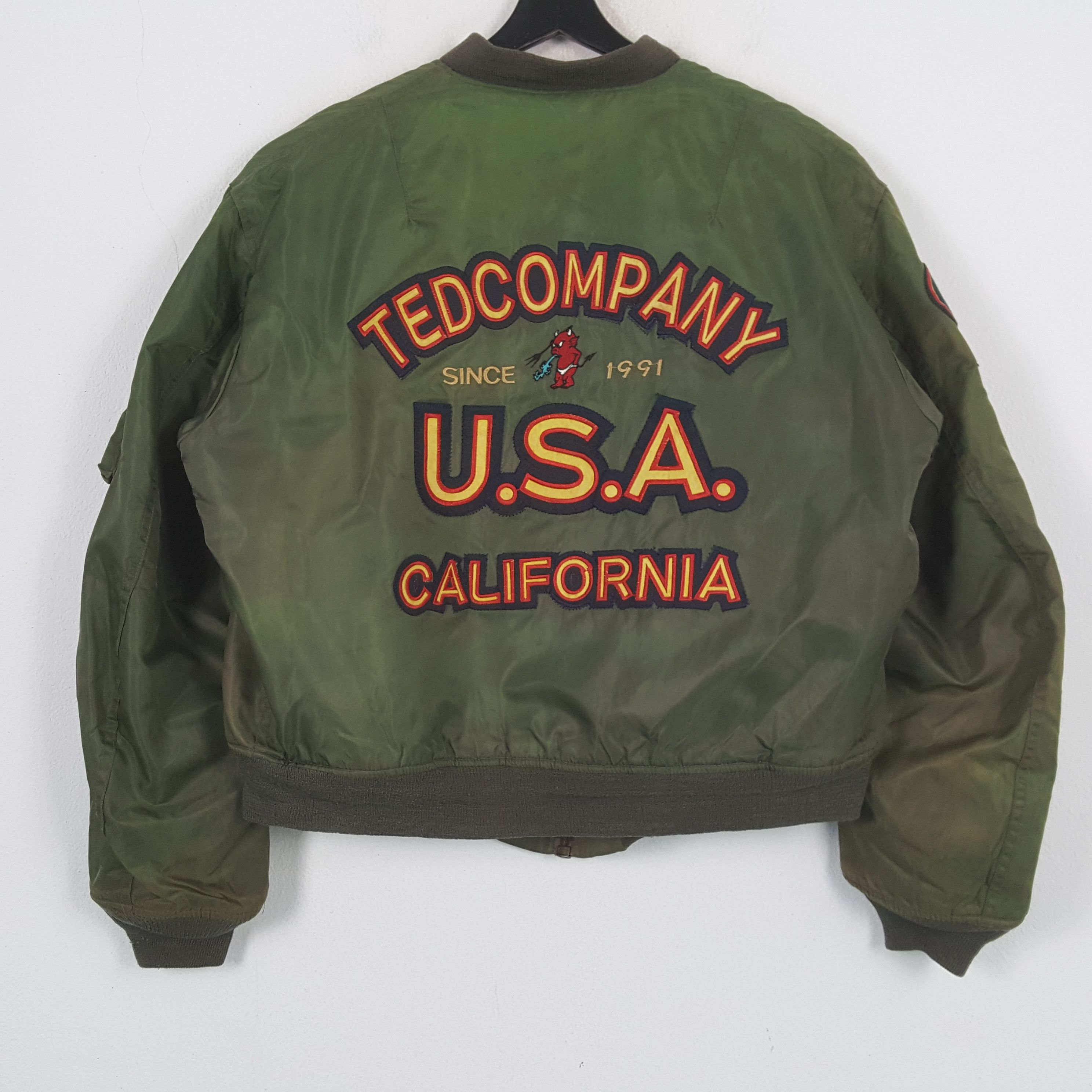 Vintage TD COMPANY CALIFORNIA Jacket C289N25 Size US XXL / EU 58 / 5 - 1 Thumbnail