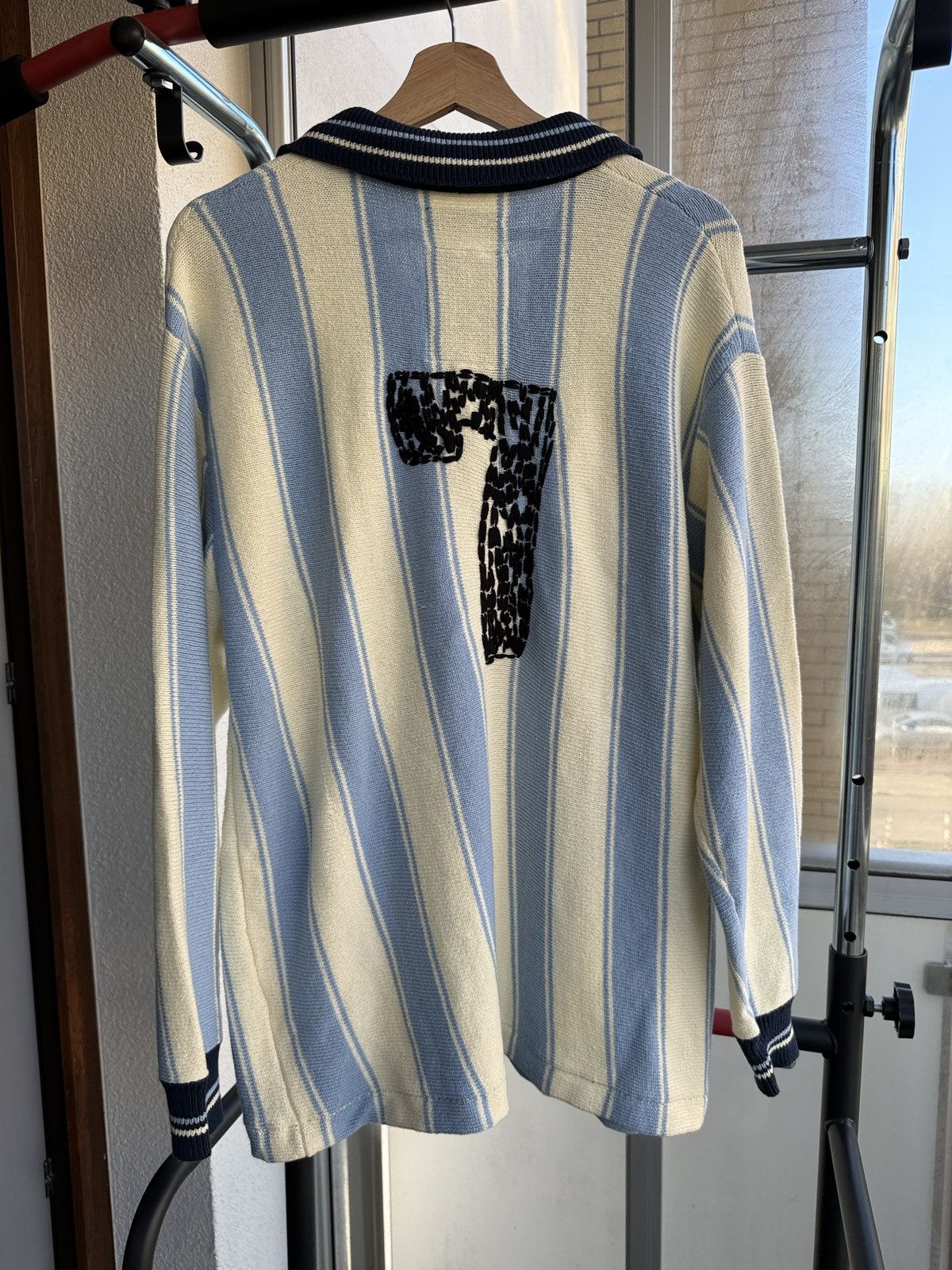 Japanese Brand Rice Nine Ten Knitted Jersey Sweater Size US L / EU 52-54 / 3 - 6 Thumbnail