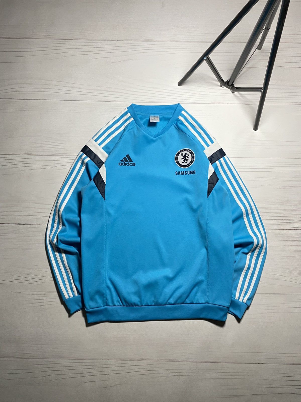 Adidas Vintage Adidas 2014/15 training soccer football jumpers Size US M / EU 48-50 / 2 - 1 Thumbnail
