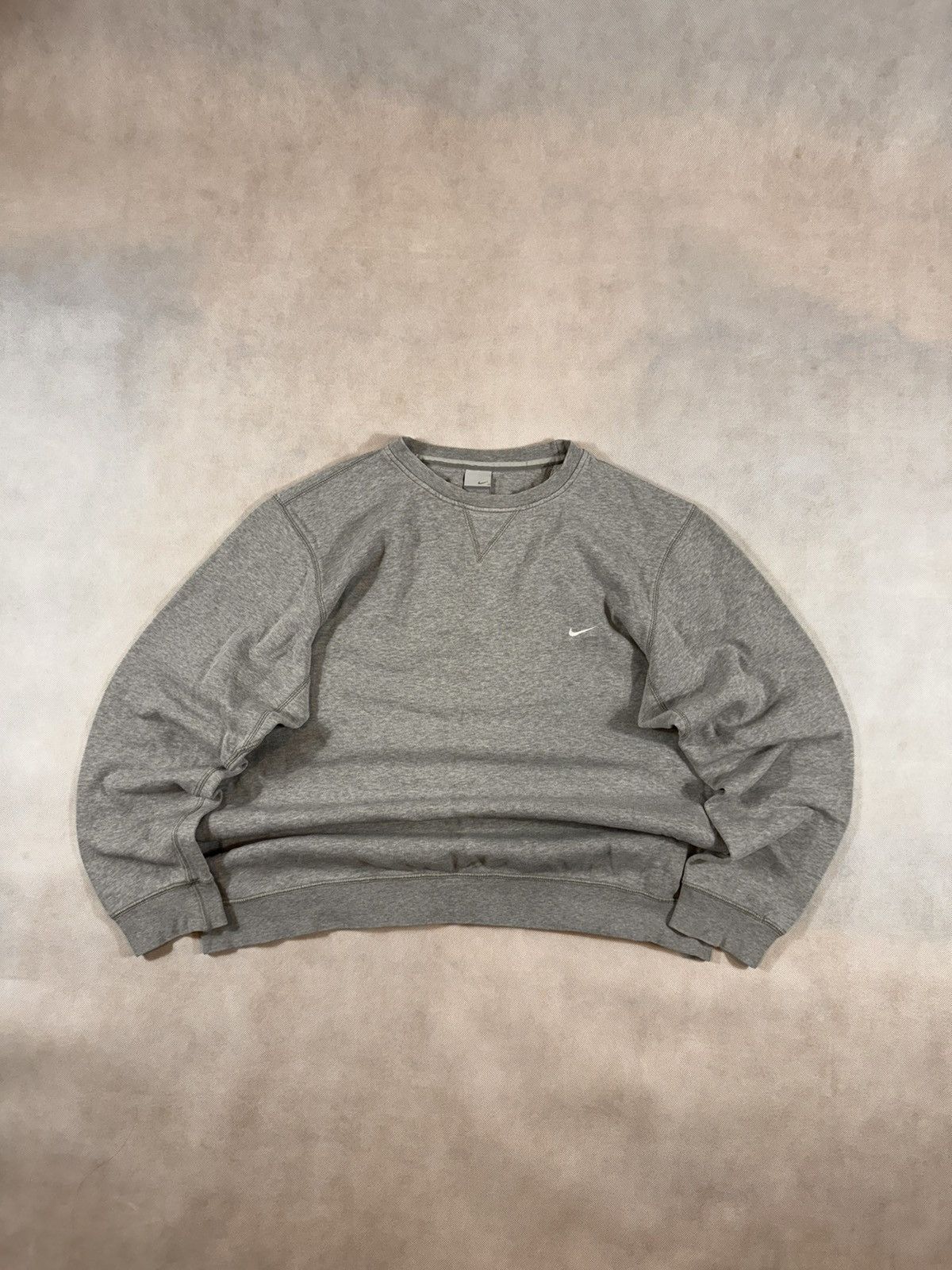 Nike × Vintage NIKE VINTAGE BASIC LOGO OVERSIZE BOXY SWEATSHIRT Size US L / EU 52-54 / 3 - 1 Thumbnail