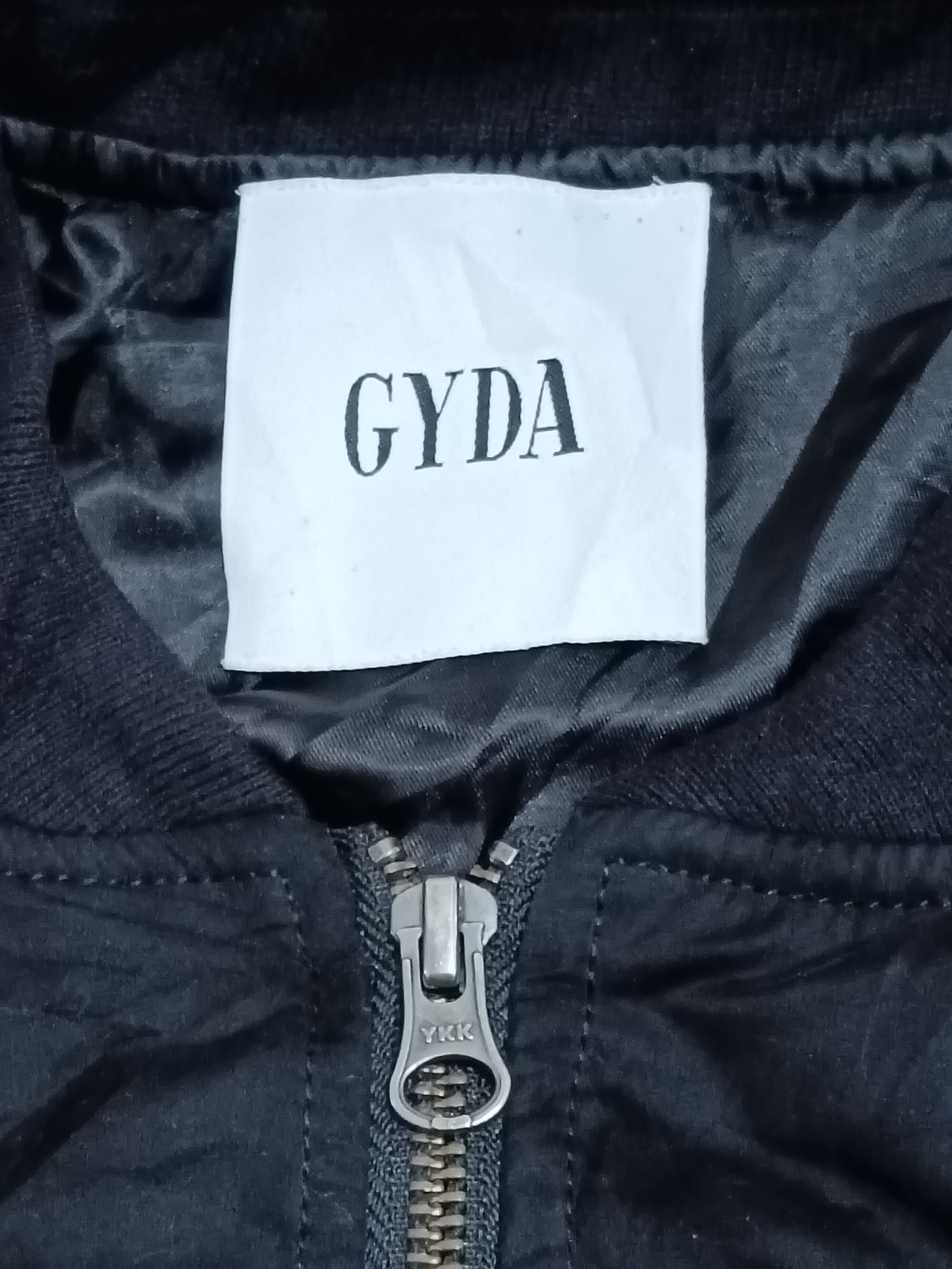 Vintage GYDA EMBROIDERED CROPPED BOMBER JACKET Size ONE SIZE - 2 Thumbnail