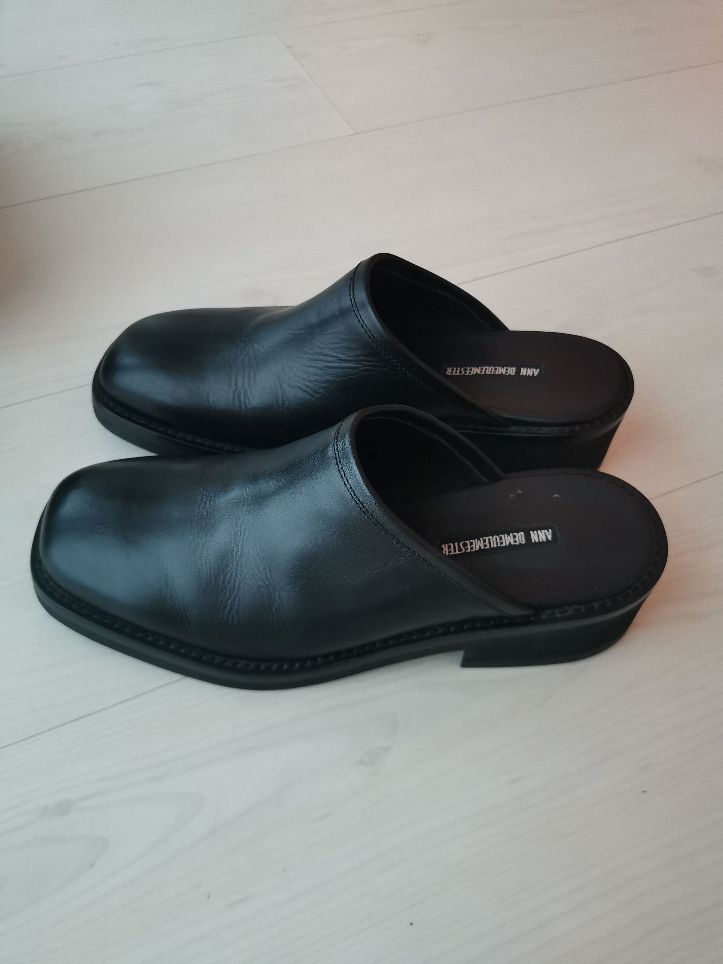 Ann Demeulemeester Ann Demeulemeester Mules Leather Size 40 Size US 7 / EU 40 - 3 Thumbnail