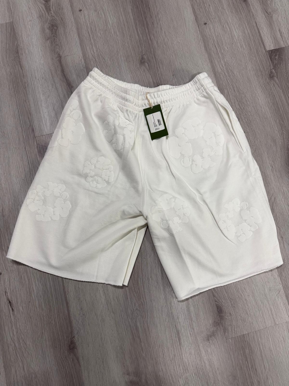 DENIM TEARS White Denim Tear Shorts Size US 34 / EU 50 - 2 Thumbnail