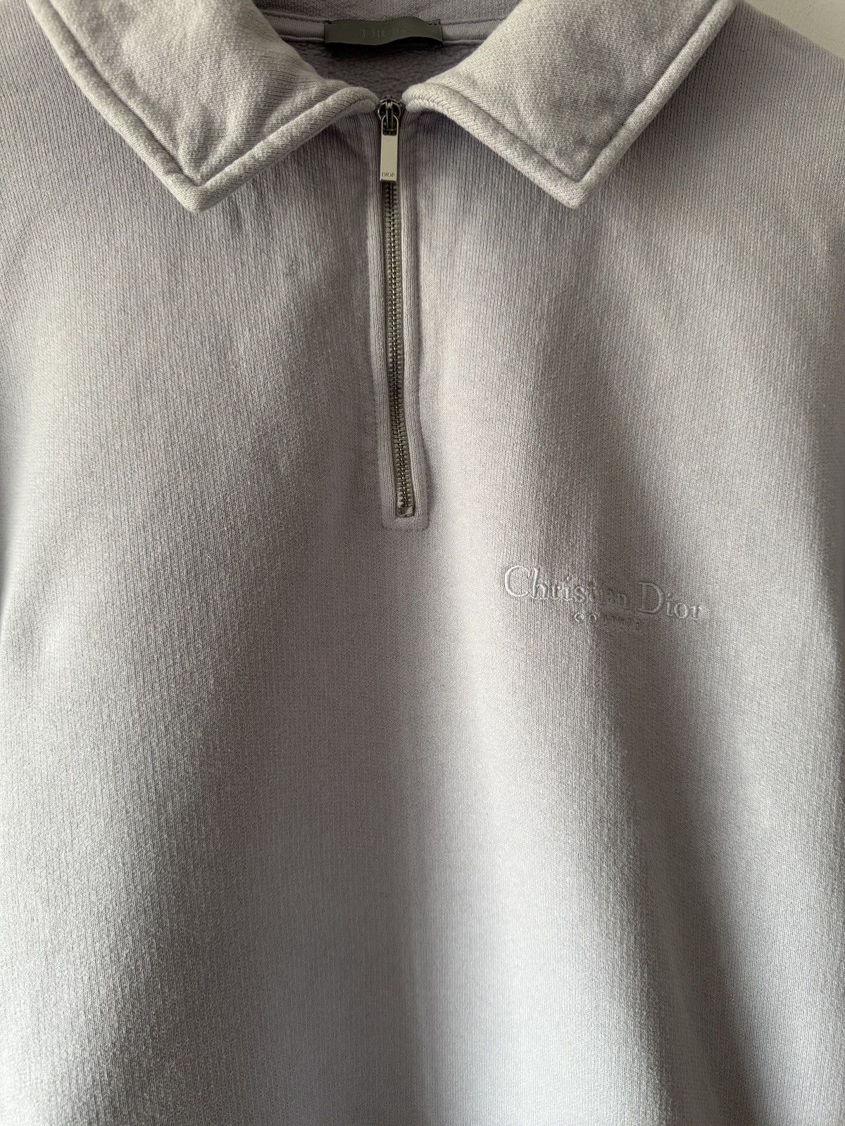 Dior 🔥🔥 Christian Dior Couture Half-Zip Sweatshirt Size US L / EU 52-54 / 3 - 3 Thumbnail