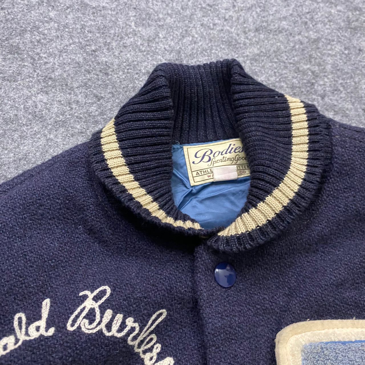 Vintage Vintage 70s Warehouse Basketball Varsity Jacket Size US M / EU 48-50 / 2 - 6 Thumbnail
