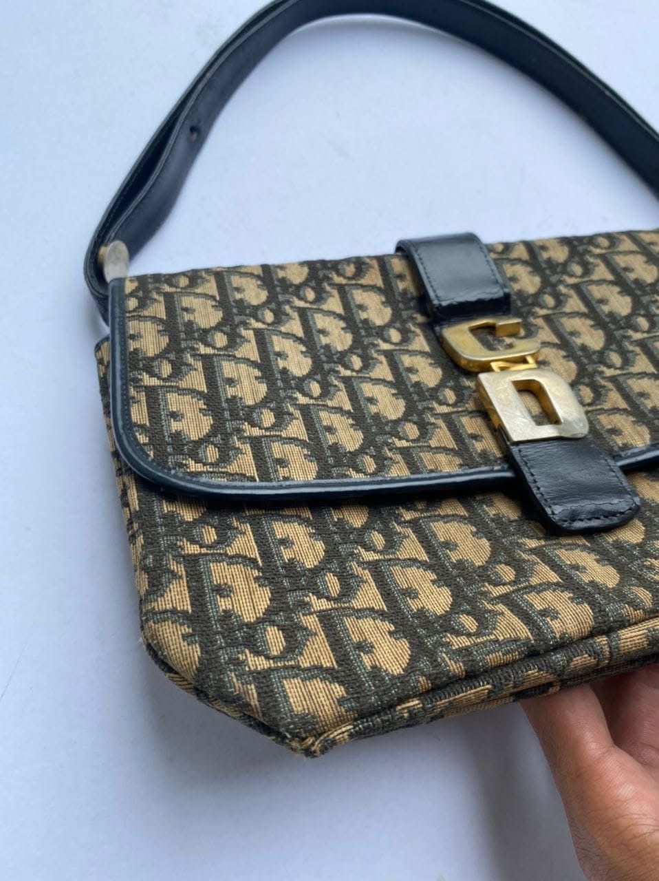 Christian Dior Monsieur × Dior Authentic Vintage CHRISTIAN DIOR Oblique Monogram logo sling Size ONE SIZE - 8 Thumbnail