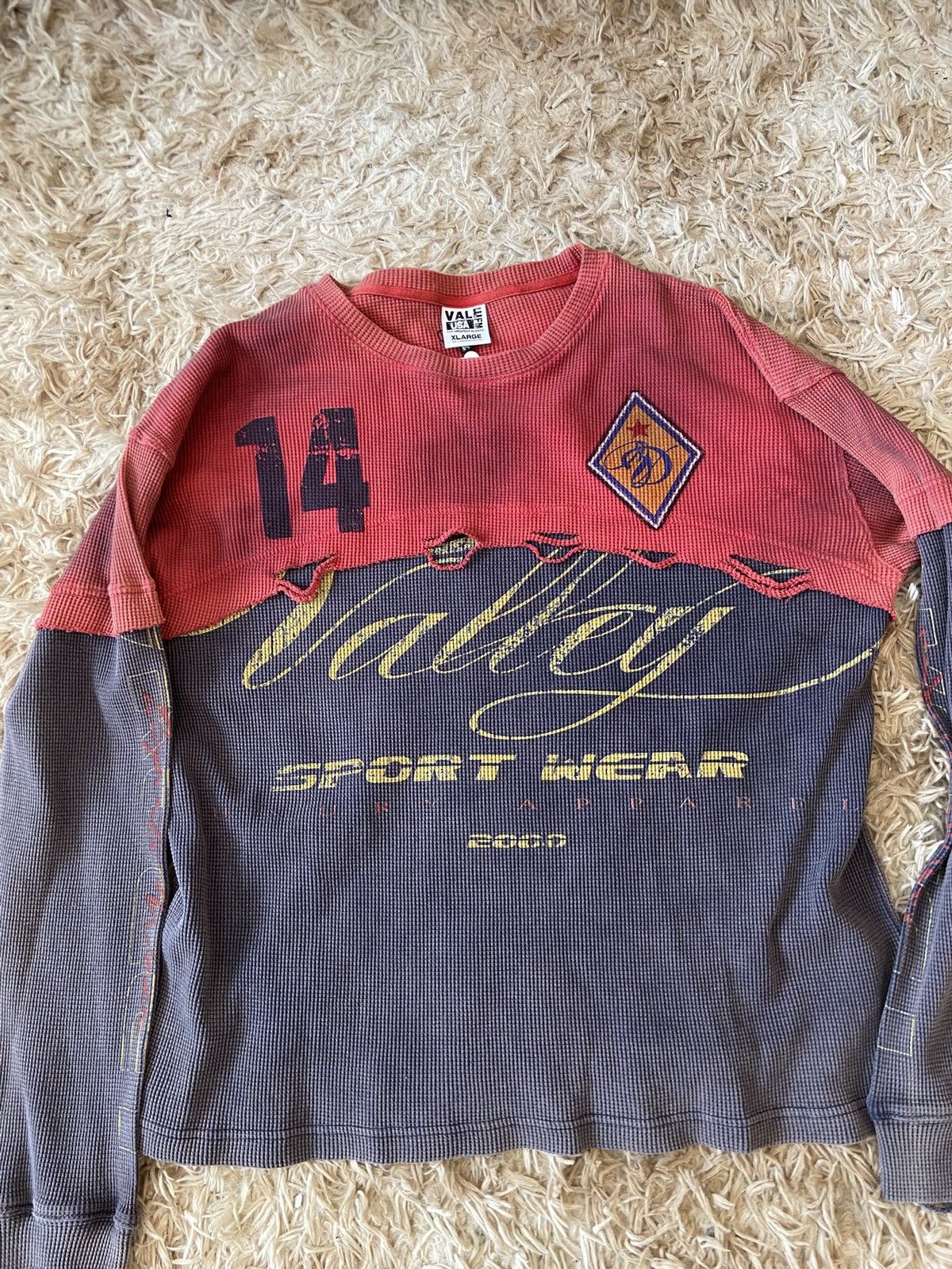 Vale Vale Thermal Knit Sweater Size US XL / EU 56 / 4 - 1 Thumbnail