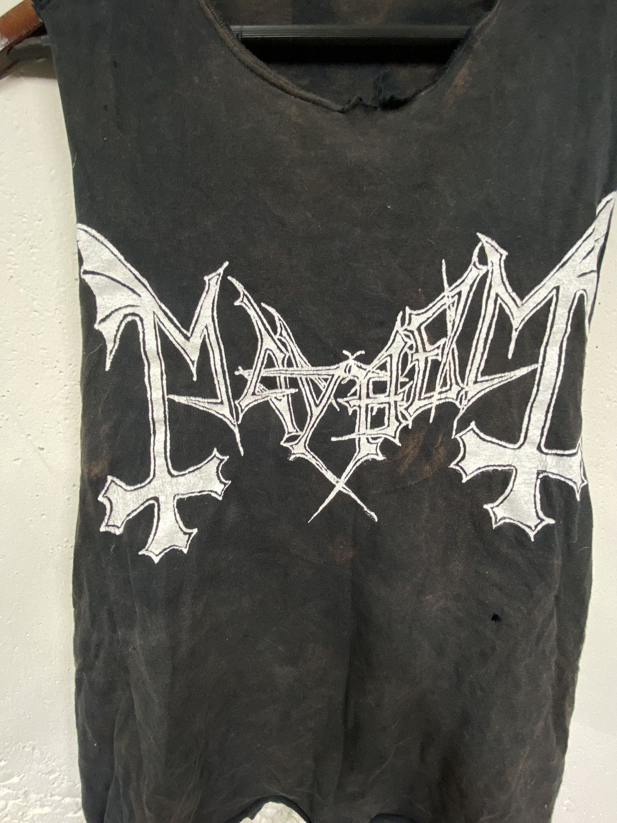 Vintage Mayhem rag shirt Size US M / EU 48-50 / 2 - 2 Thumbnail