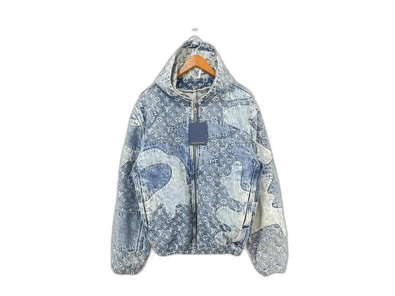 Louis Vuitton Louis Vuitton LV x Nigo LV² Blue jacket-2507 Size US L / EU 52-54 / 3 - 1 Thumbnail