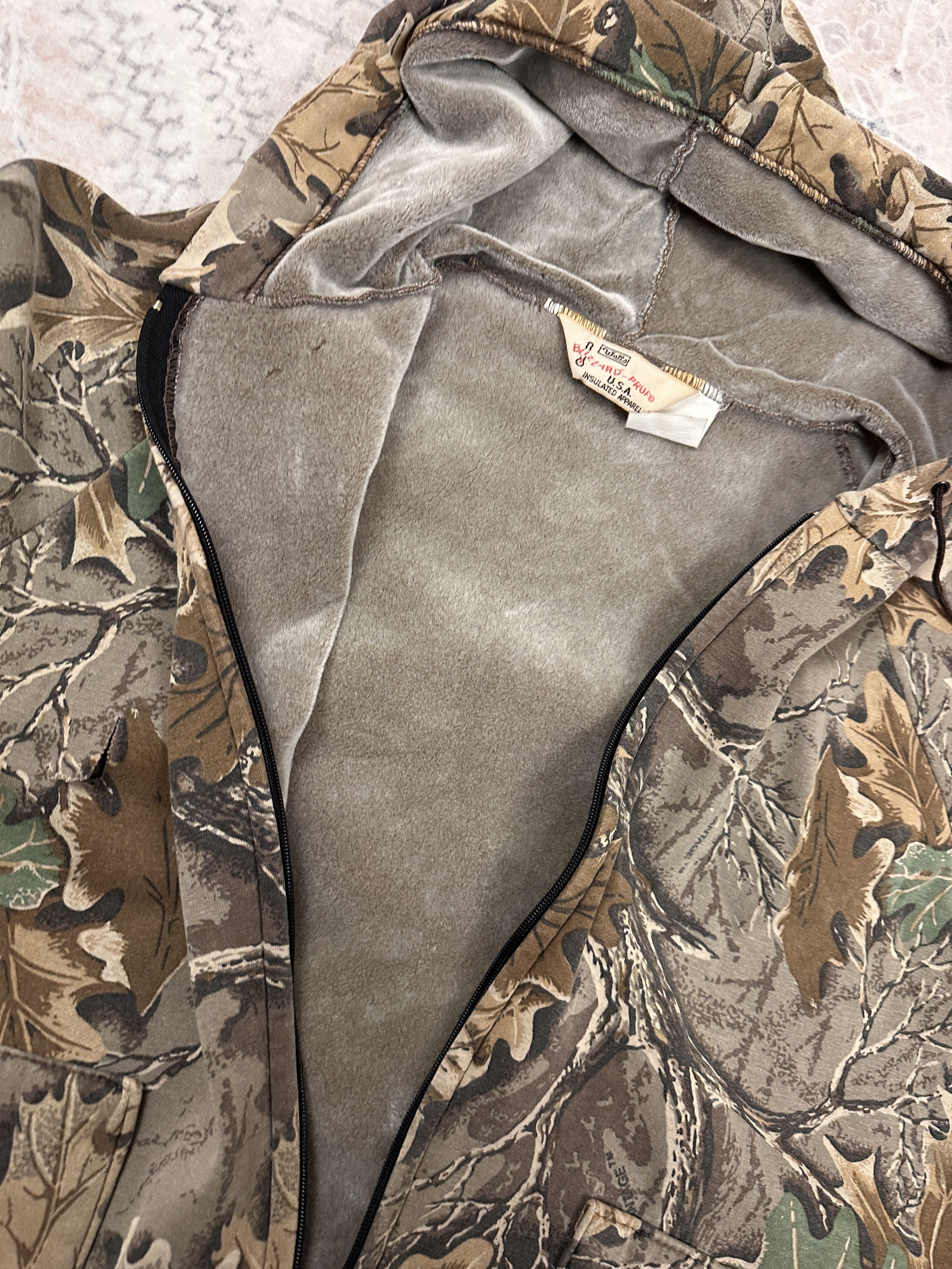 Realtree × Vintage × Walls Vintage Walls Blizzard Pruf Realtree Camo Zip Hoodie XL Size US XL / EU 56 / 4 - 5 Thumbnail
