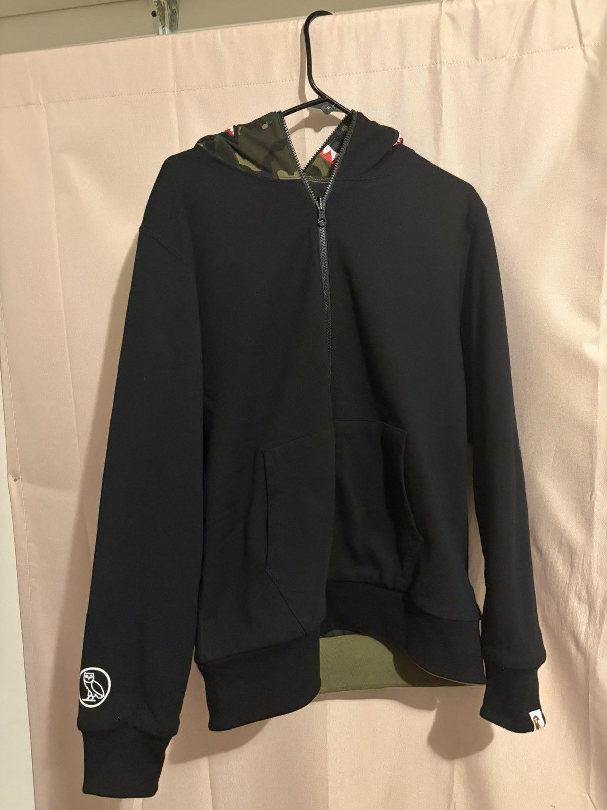 Bape × October's Very Own Ovo x bape reversible shark full zip hoodie Size US L / EU 52-54 / 3 - 1 Thumbnail