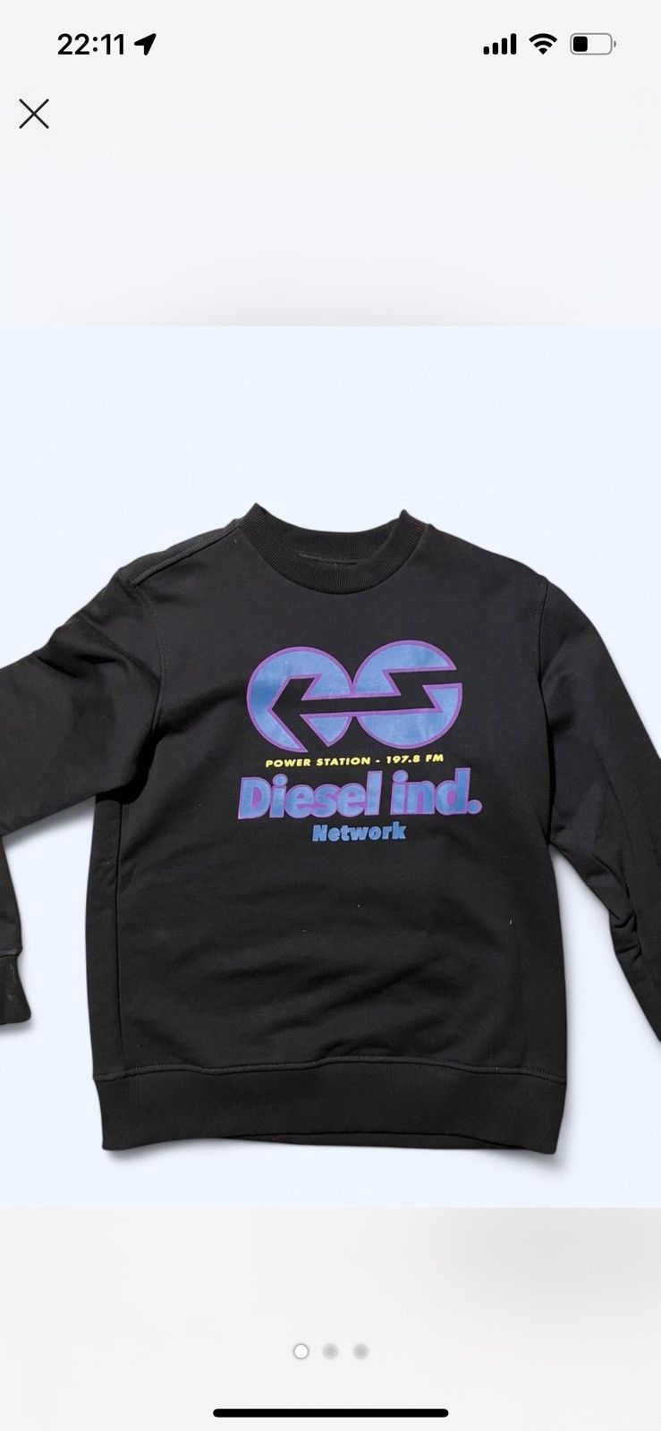 Diesel Brand New Diesel Sweatshirt Size US S / EU 44-46 / 1 - 1 Thumbnail