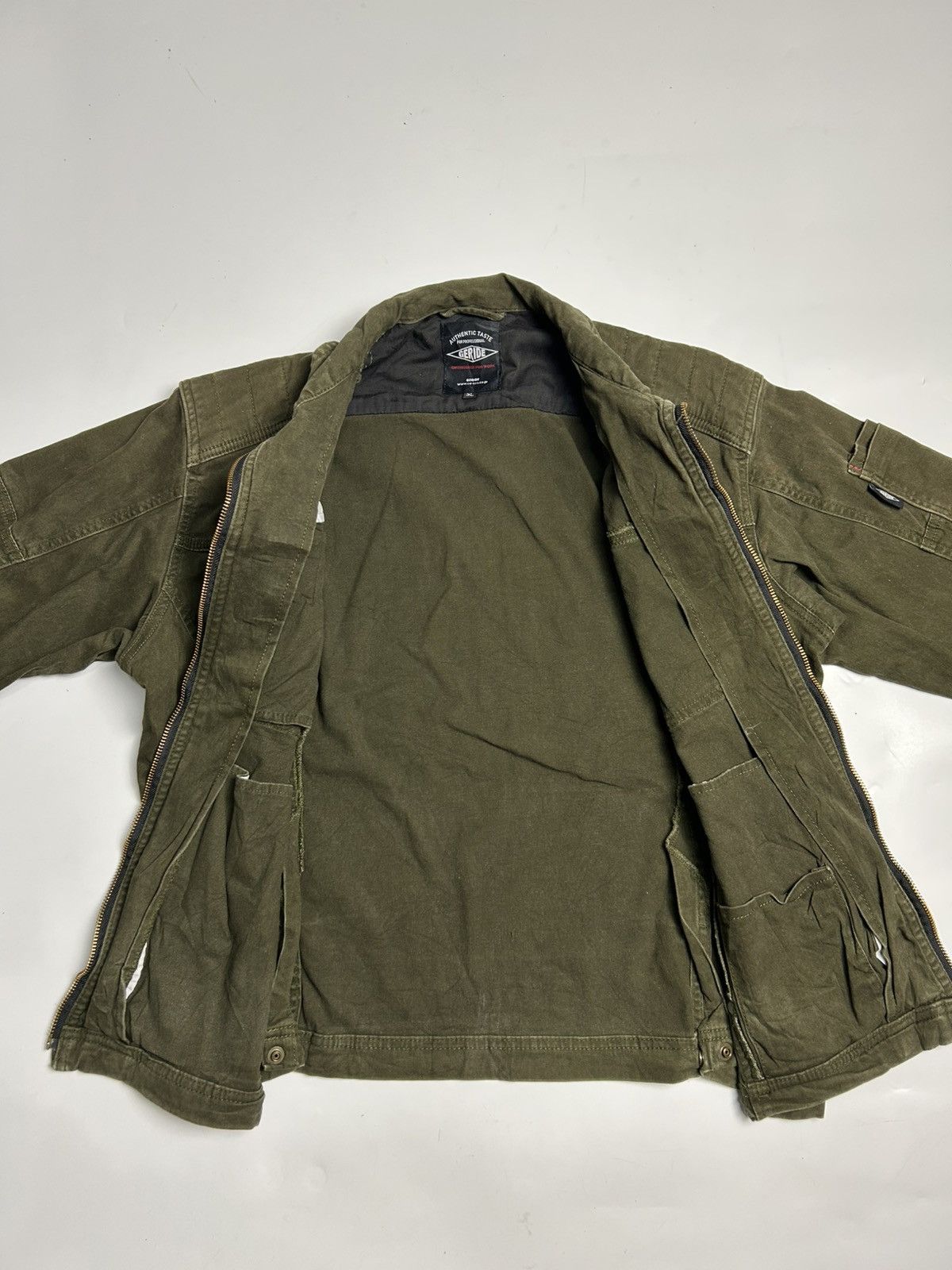 Japanese Brand GERIDE WORK ZIPPER JACKET Size US L / EU 52-54 / 3 - 3 Thumbnail
