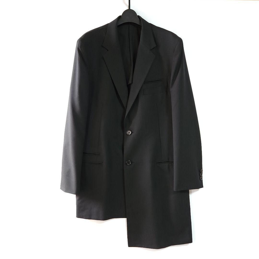 Yohji Yamamoto Pour homme archive 09ss wool tailored jacket HV-J27-102 Size US XL / EU 56 / 4 - 2 Thumbnail