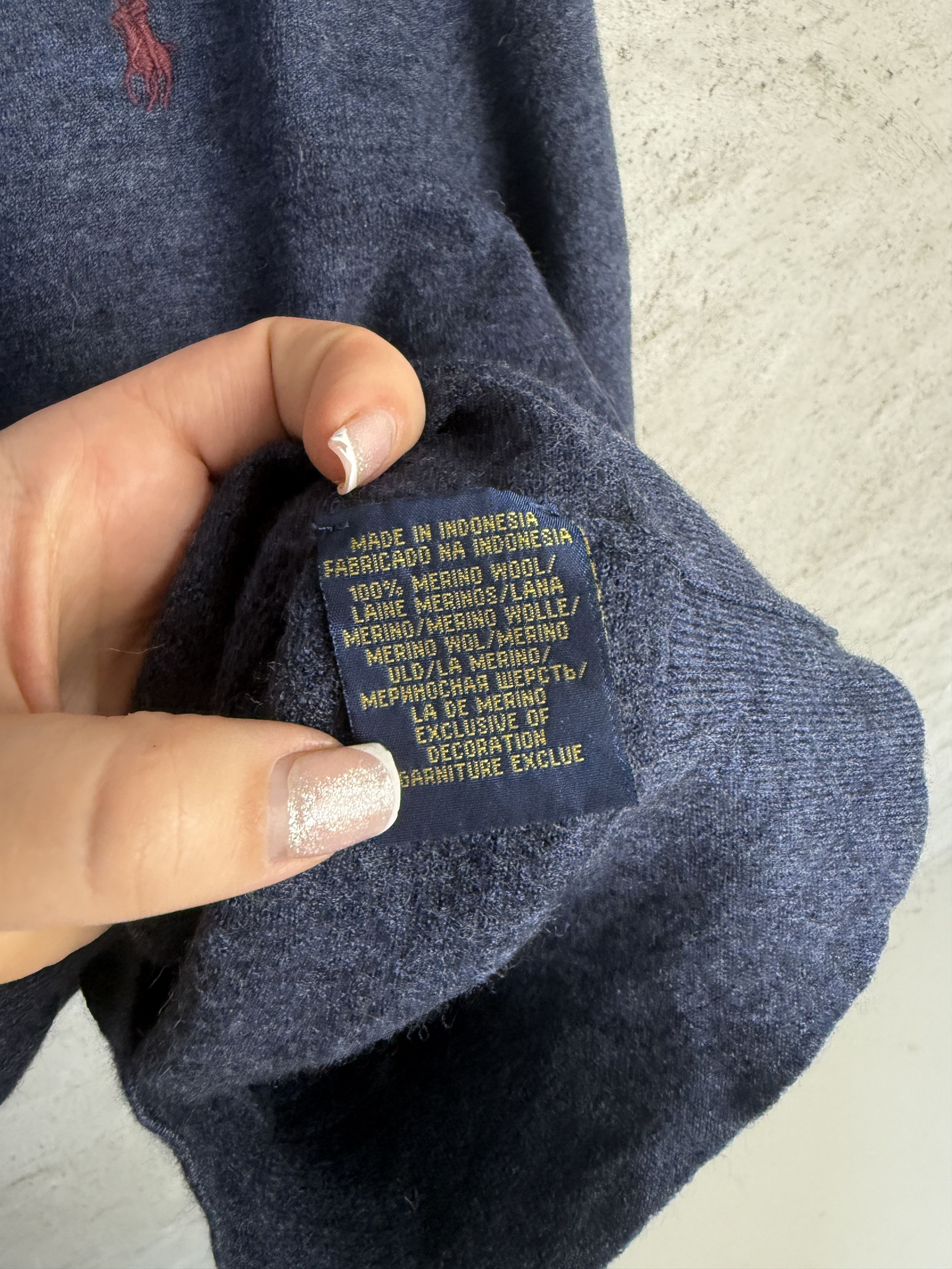 Polo Ralph Lauren Polo Ralph Lauren merino wool sweater knitwear Size XL / US 12-14 / IT 48-50 - 4 Thumbnail
