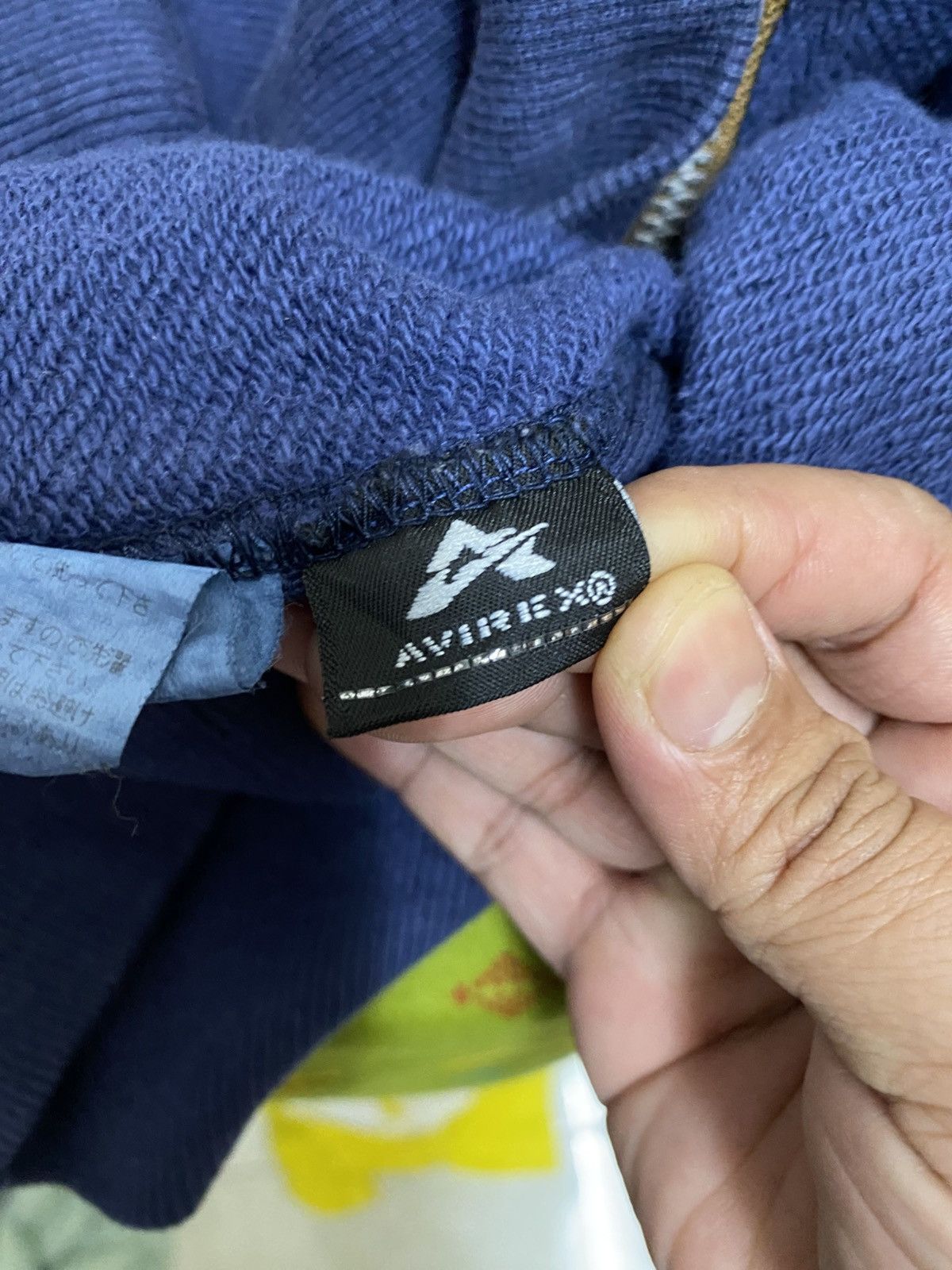 Avirex Avirex Army Air Forces Sweater Zipper Blue Black Size US S / EU 44-46 / 1 - 10 Thumbnail