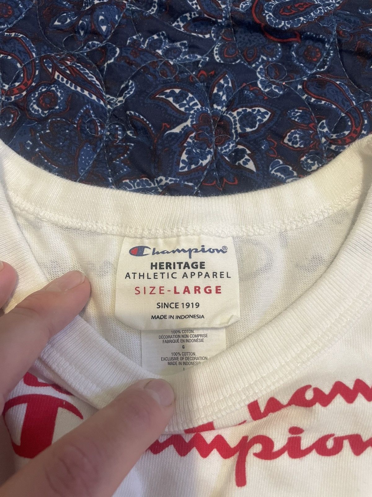 Champion Champion Heritage Tee Size US L / EU 52-54 / 3 - 2 Thumbnail