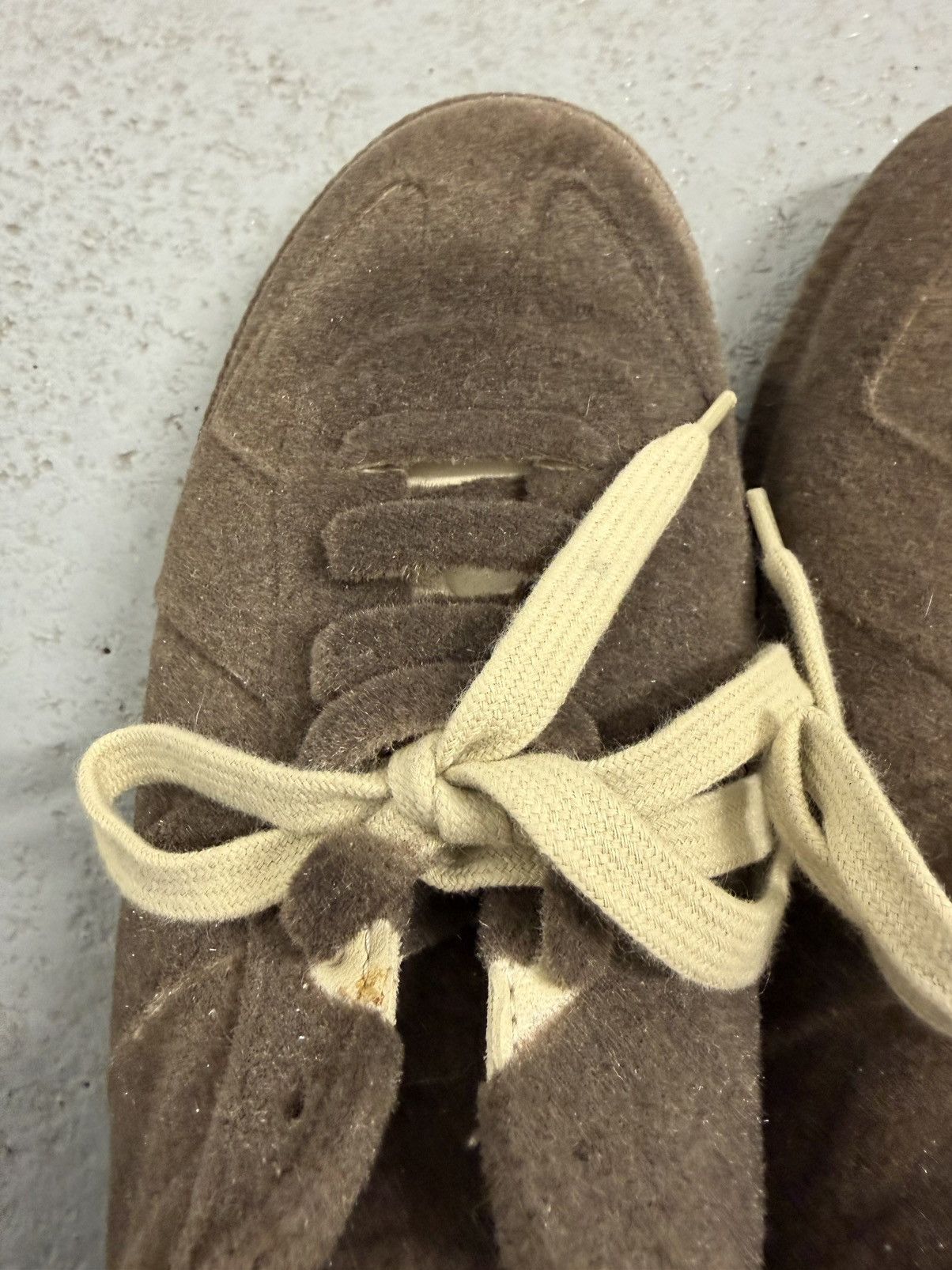 Maison Margiela Maison Margiela Replica Velour/Velvet Sneakers Size US 7 / IT 37 - 8 Thumbnail