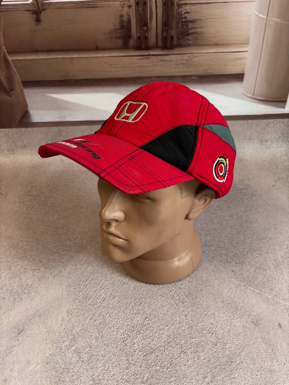 Honda Honda Racing Formula 1 y2k cap hat Size ONE SIZE - 3 Thumbnail