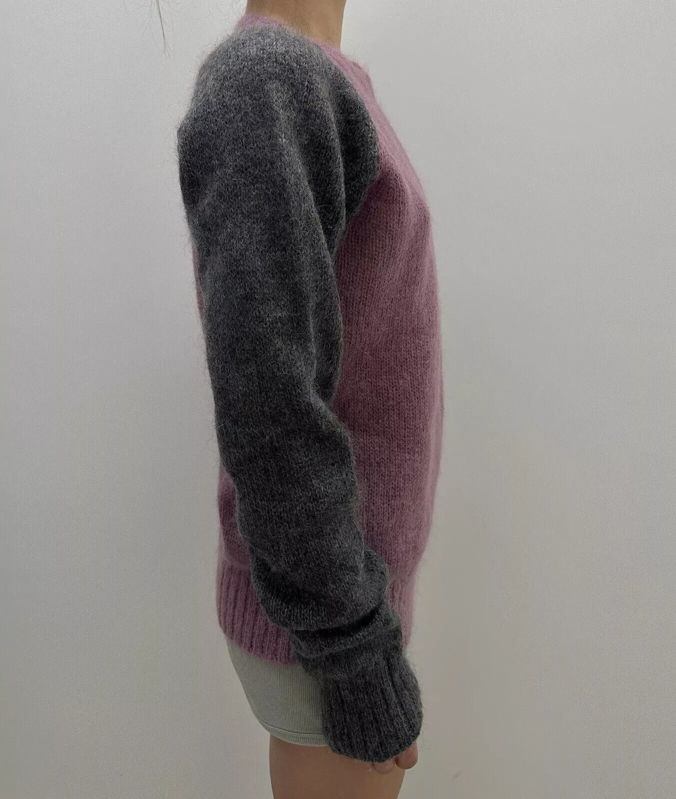 Roberto Collina Roberto Collina Mohair Nylon Wool Pullover Sweater Womens Size XL / US 12-14 / IT 48-50 - 4 Thumbnail