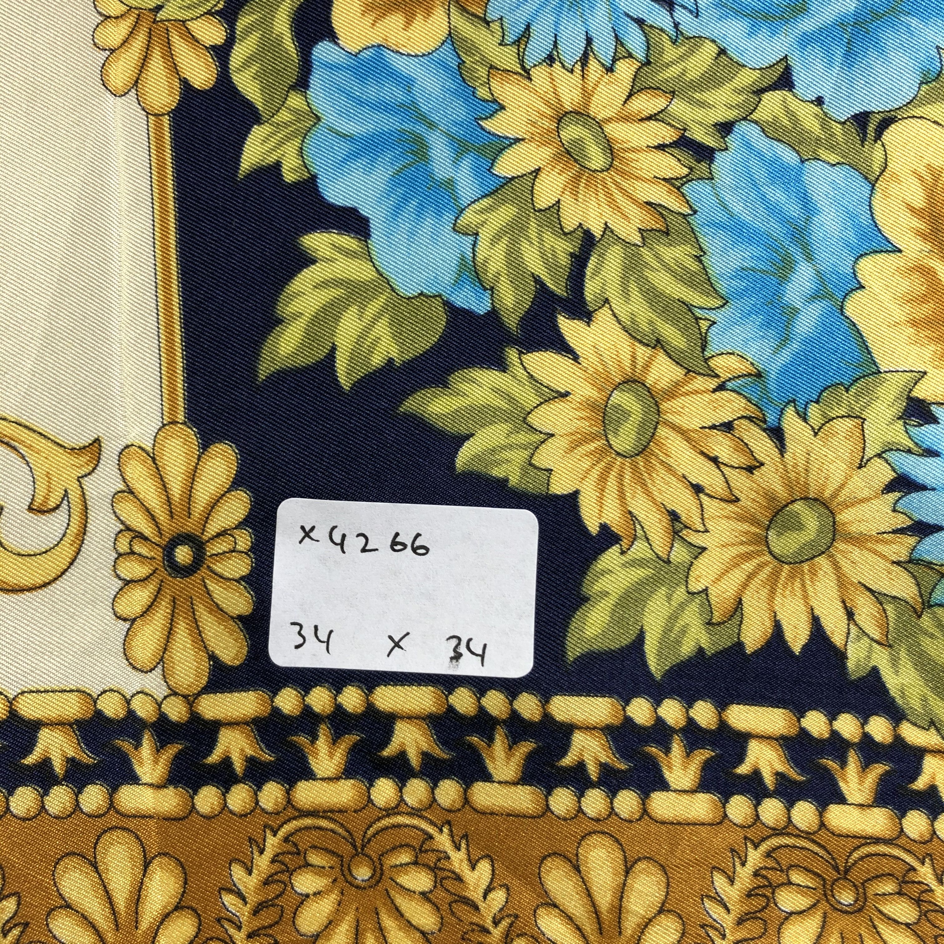 Vintage Vintage Silk Scarf Size ONE SIZE - 10 Thumbnail