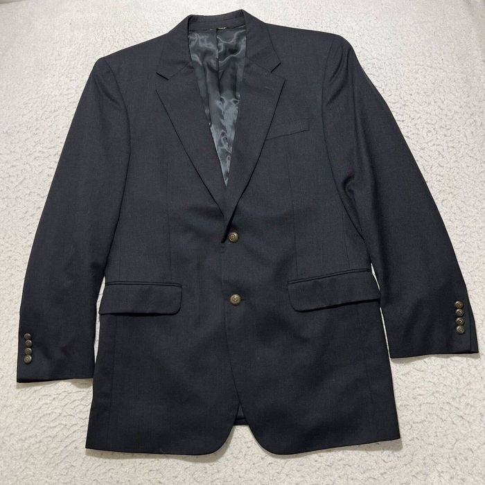 Jos. A. Bank Jos. A. Bank Wool + Cashmere Suit Jacket Blue Sport Coat ...