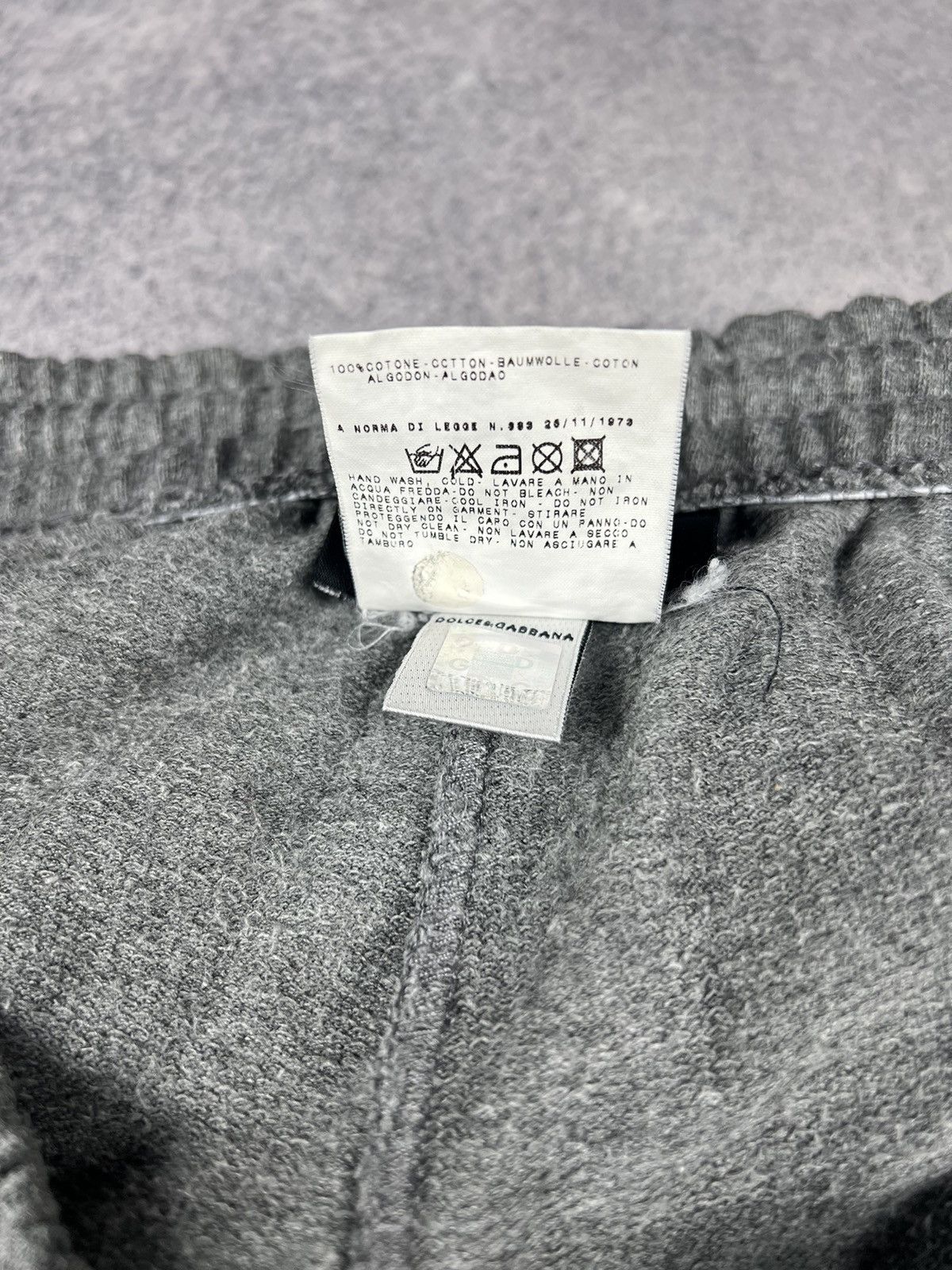 Dolce & Gabbana Y2K Vintage Dolce&Gabbana Gym In the City Lampas Pants Size 29" - 9 Thumbnail