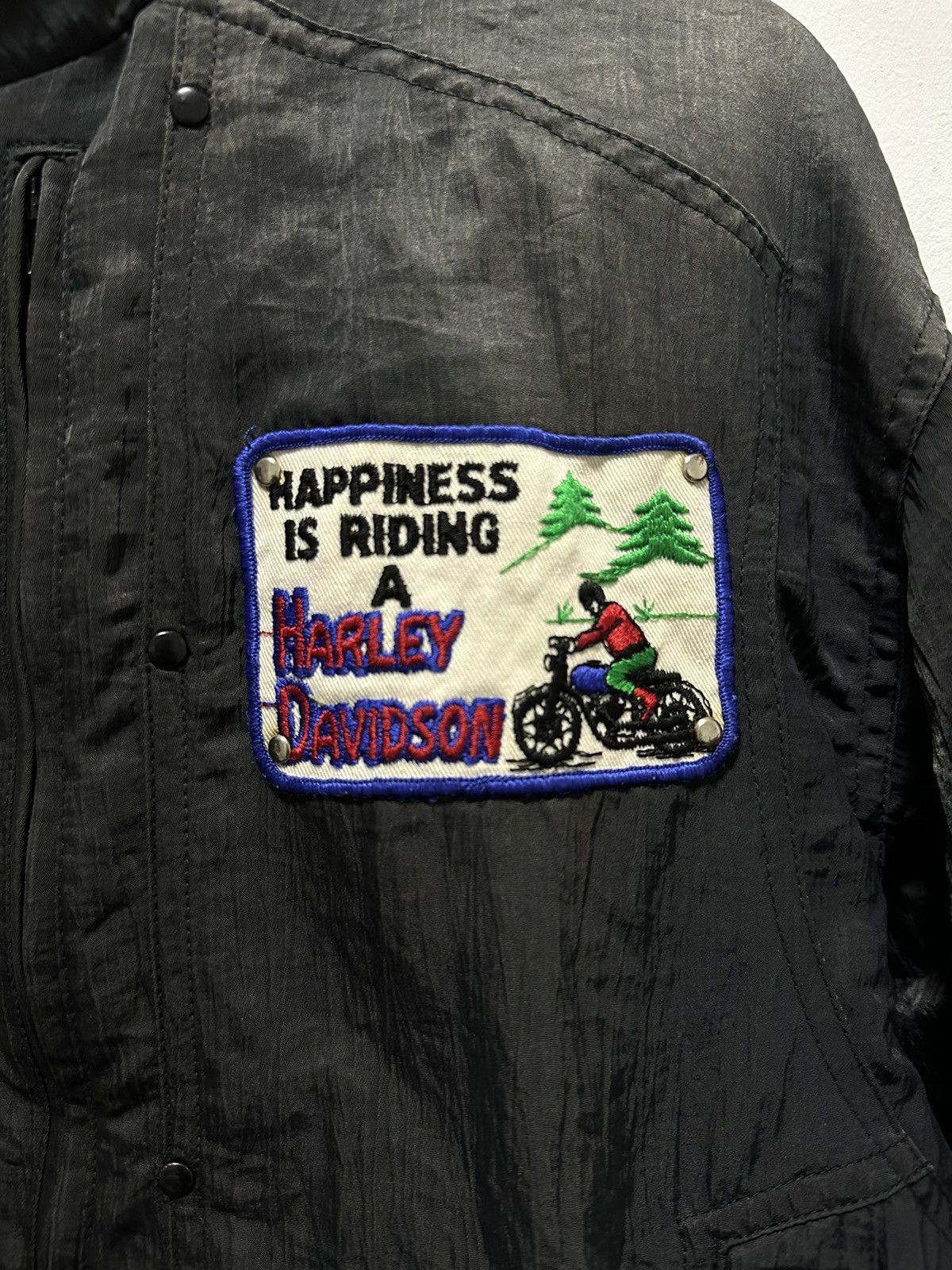 Kadoya Kadoya NC X Harley Davidson Biker Jacket Multi Pocket Design Size US M / EU 48-50 / 2 - 3 Thumbnail