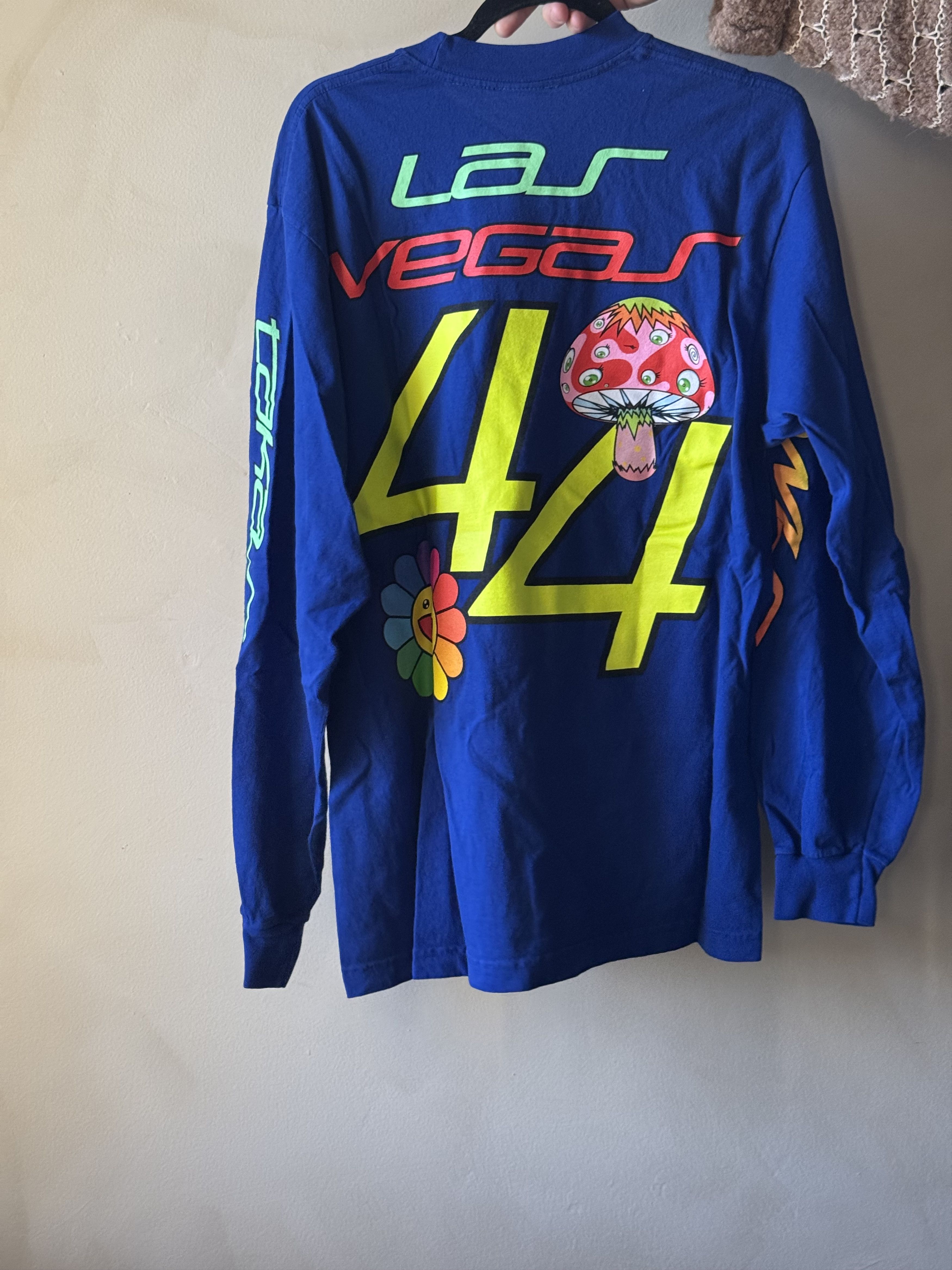 Takashi Murakami +44 + TAKASHI MURAKAMI PSYCHEDELIC RACE LONG SLEEVE TEE Size US L / EU 52-54 / 3 - 2 Thumbnail