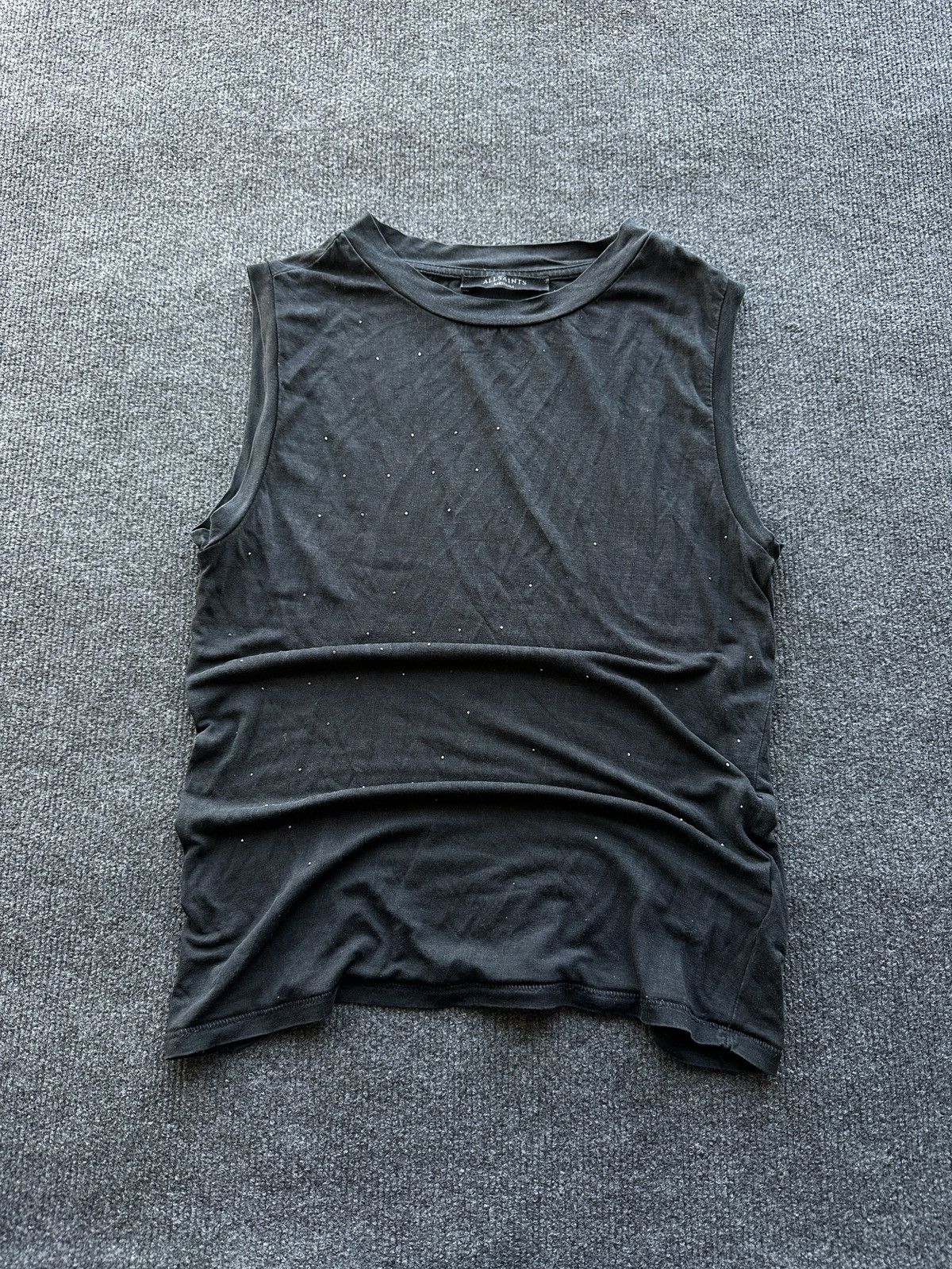 Allsaints 🚨ALLSAINTS WOMEN T-SHIRT TOP LUXURY OPIUM MEDIUM Size M / US 6-8 / IT 42-44 - 1 Thumbnail